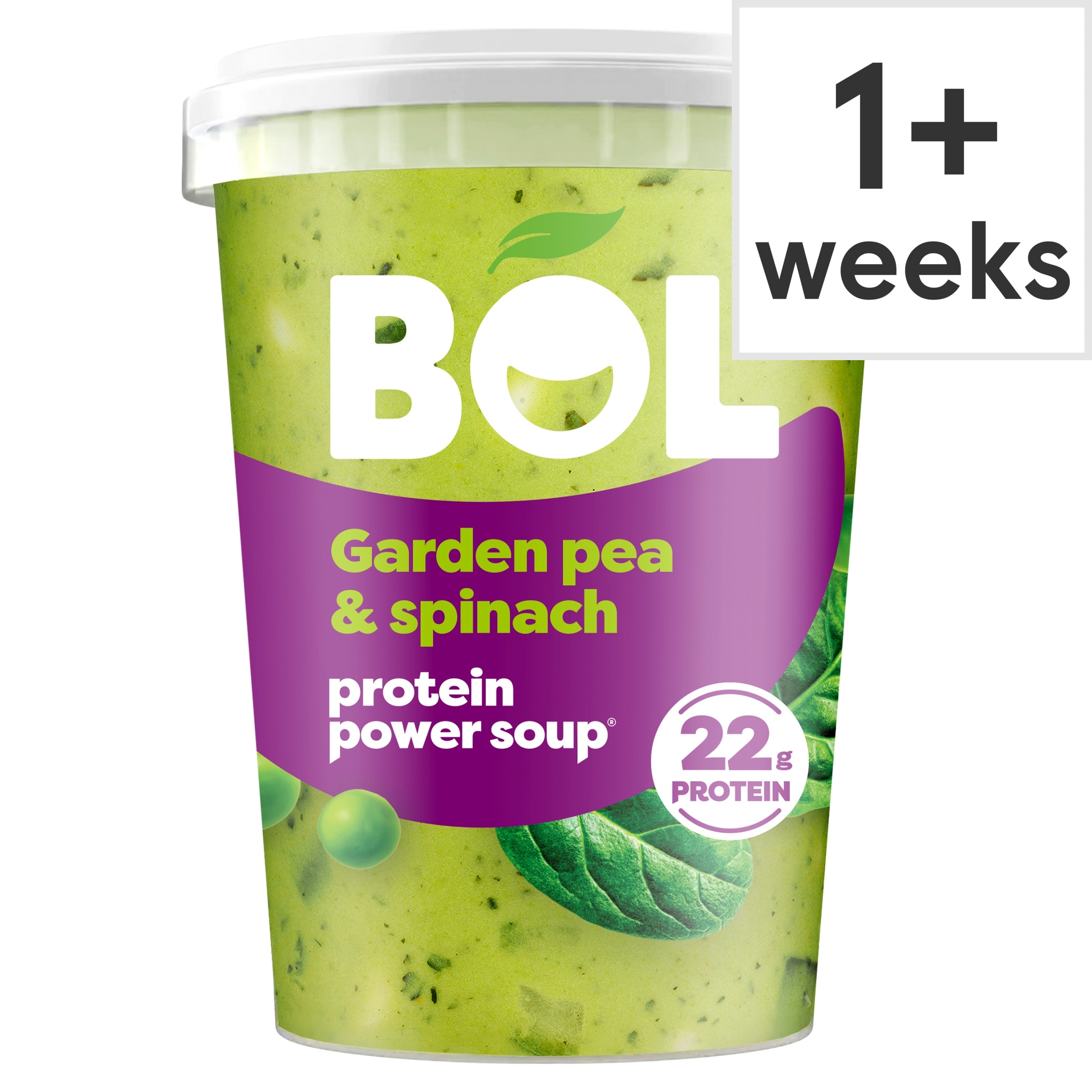 BOL Garden Pea & Spinach Power Soup
