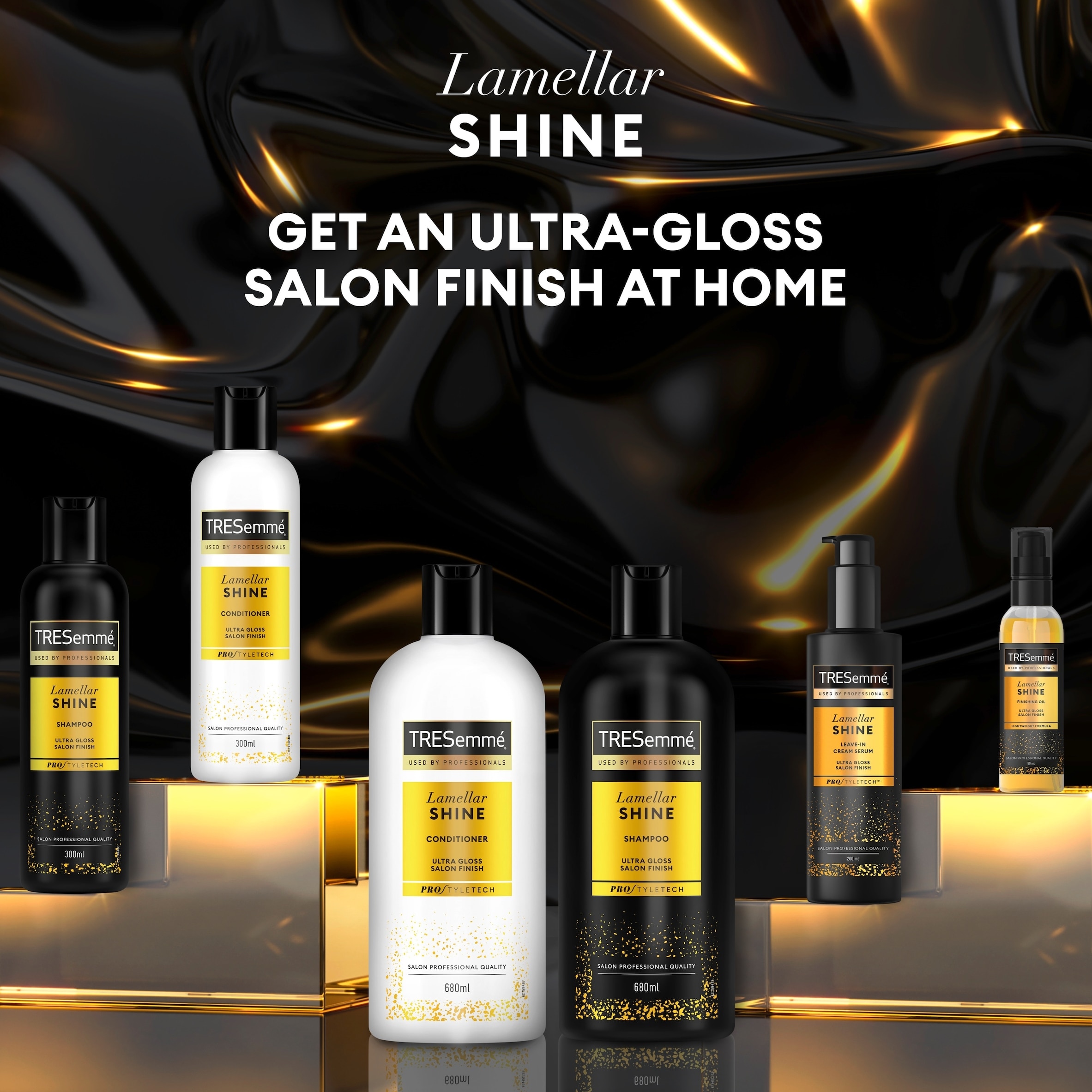 Tresemme Lamellar Shine Leave-In Cream Serum 200ml thumbnail 4