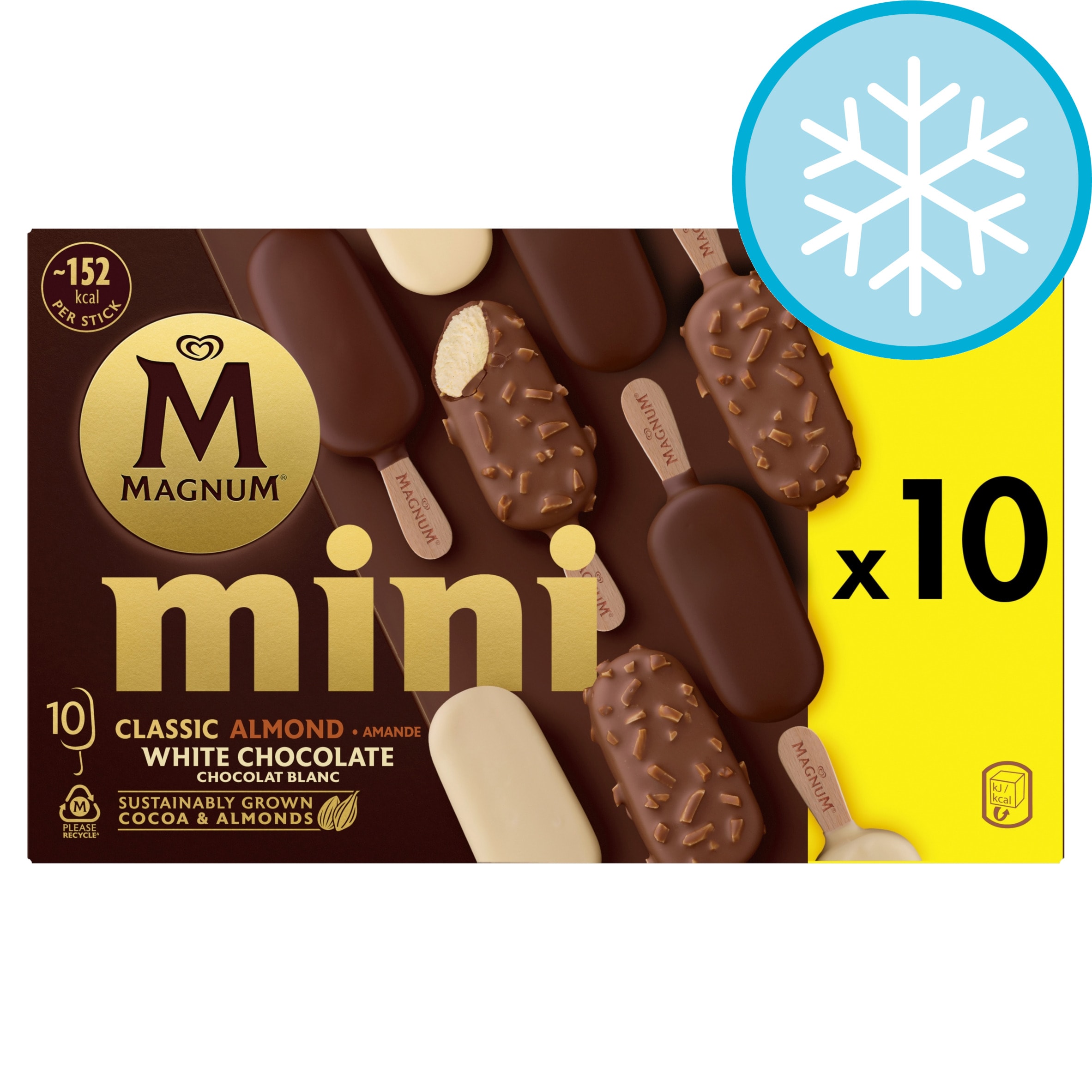 Magnum Mini Classic, Almond & White Chocolate Ice Cream Lollies