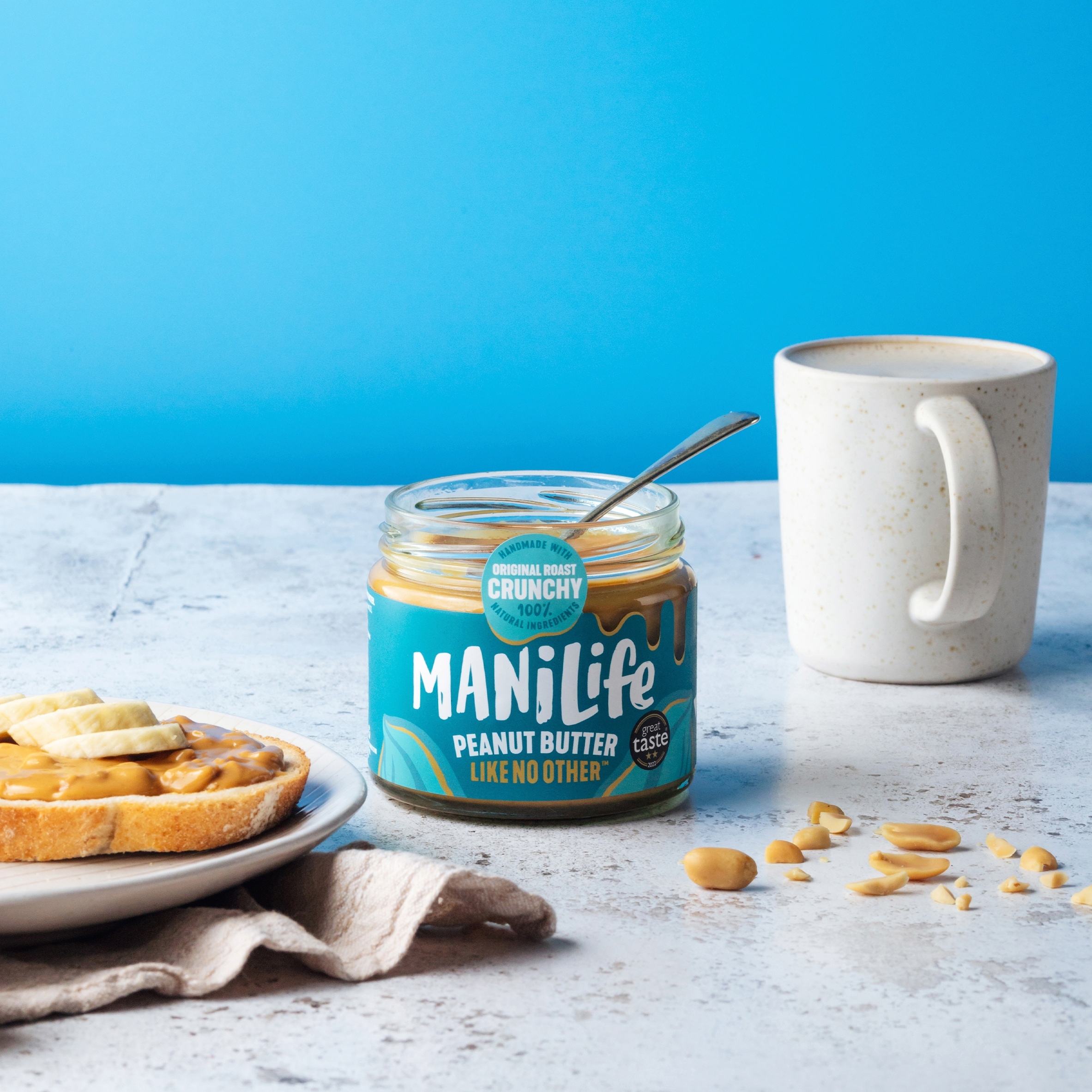 Manilife Original Roast Crunchy Peanut Butter 275g thumbnail 2