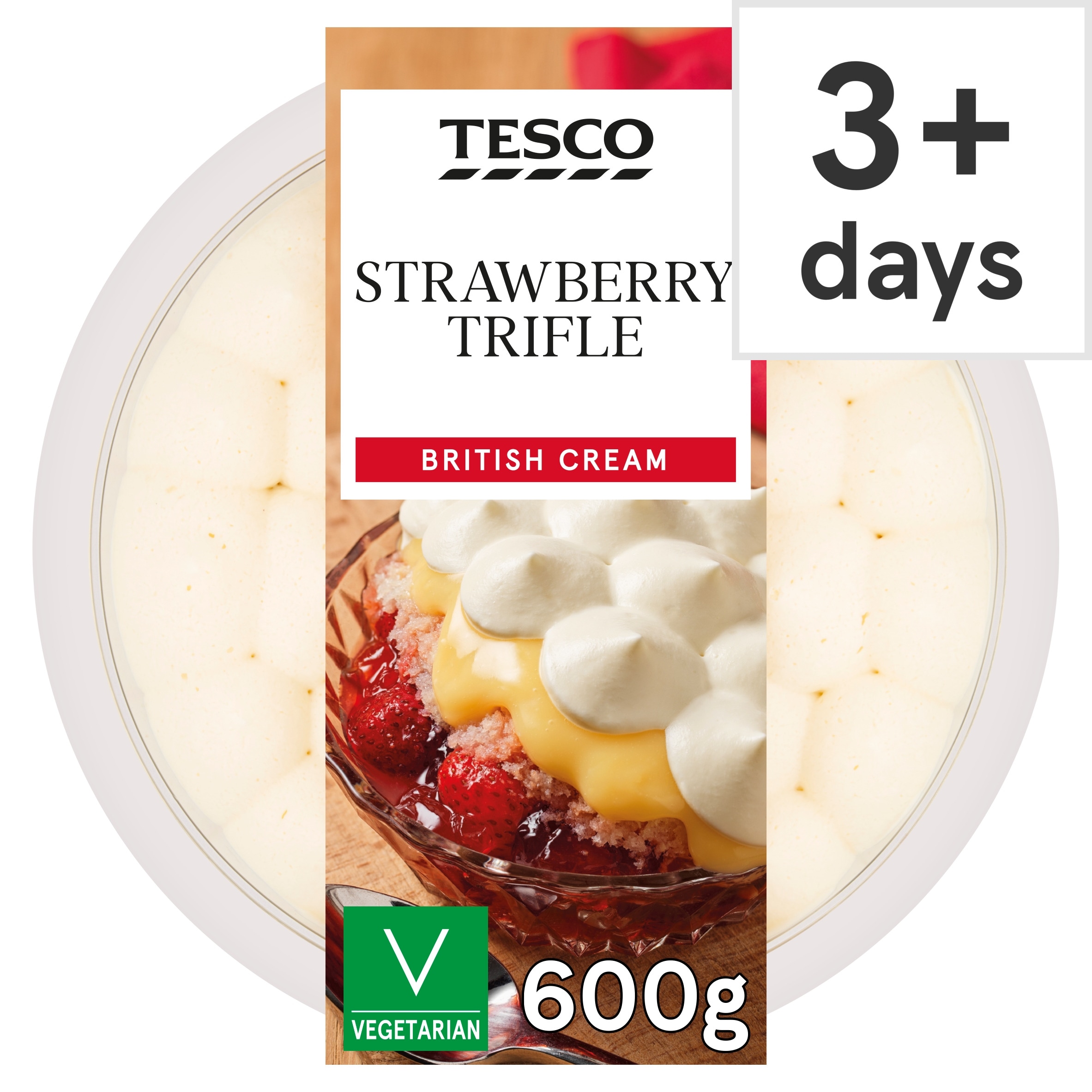 Tesco Strawberry Trifle 600G