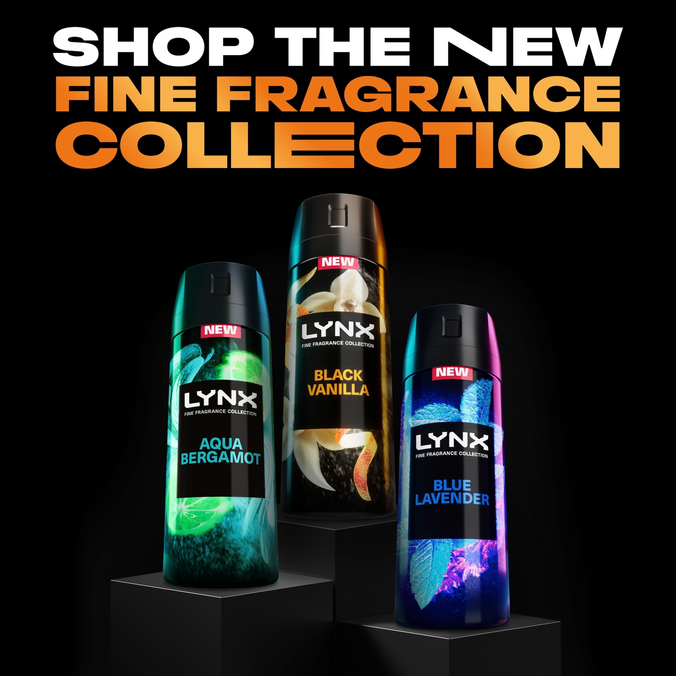 Lynx Black Vanilla 72h Fine Fragrance Deodorant Bodyspray for Men 150ml thumbnail 5