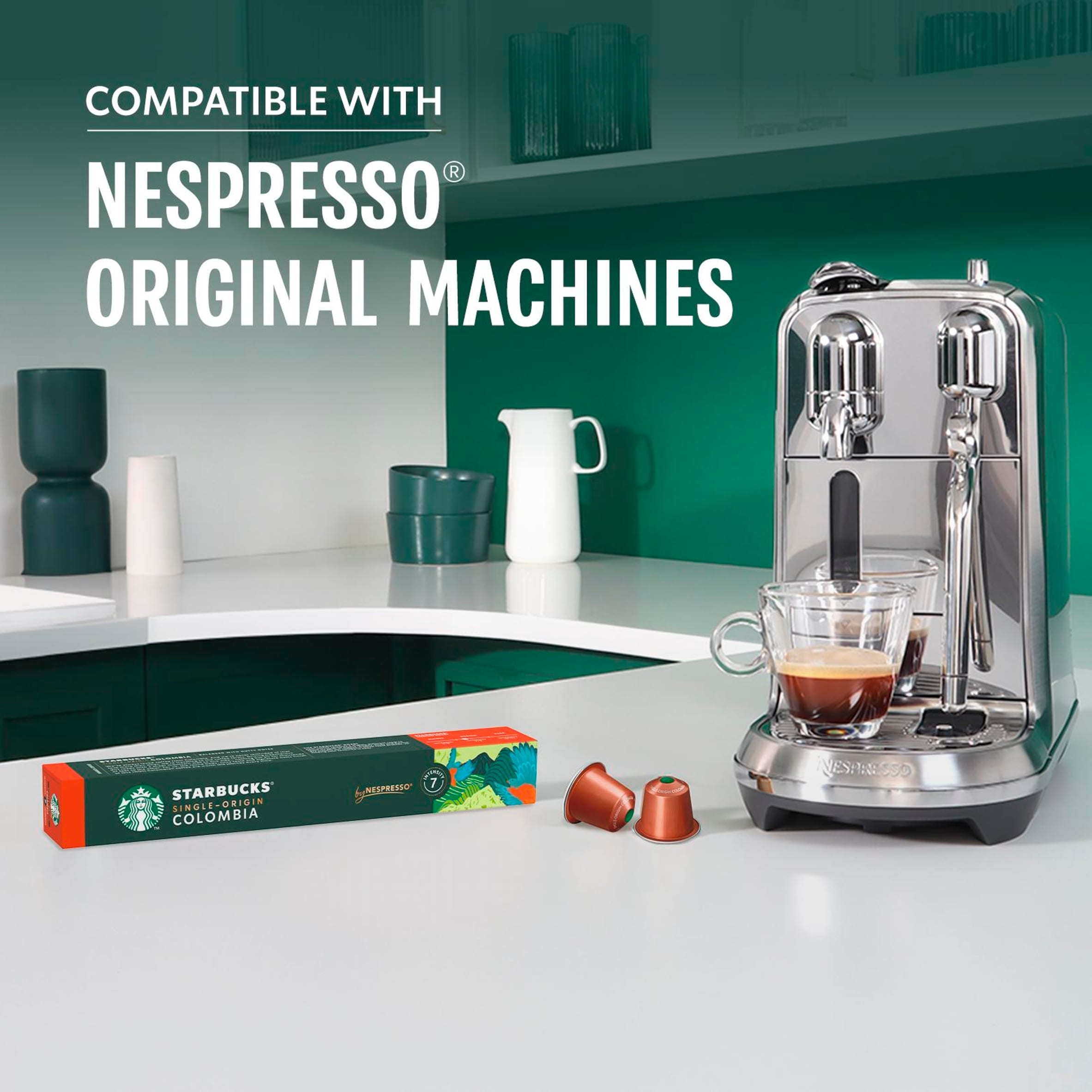 Starbucks by Nespresso Single-Origin Colombia Espresso Coffee Pods x10 57g thumbnail 5