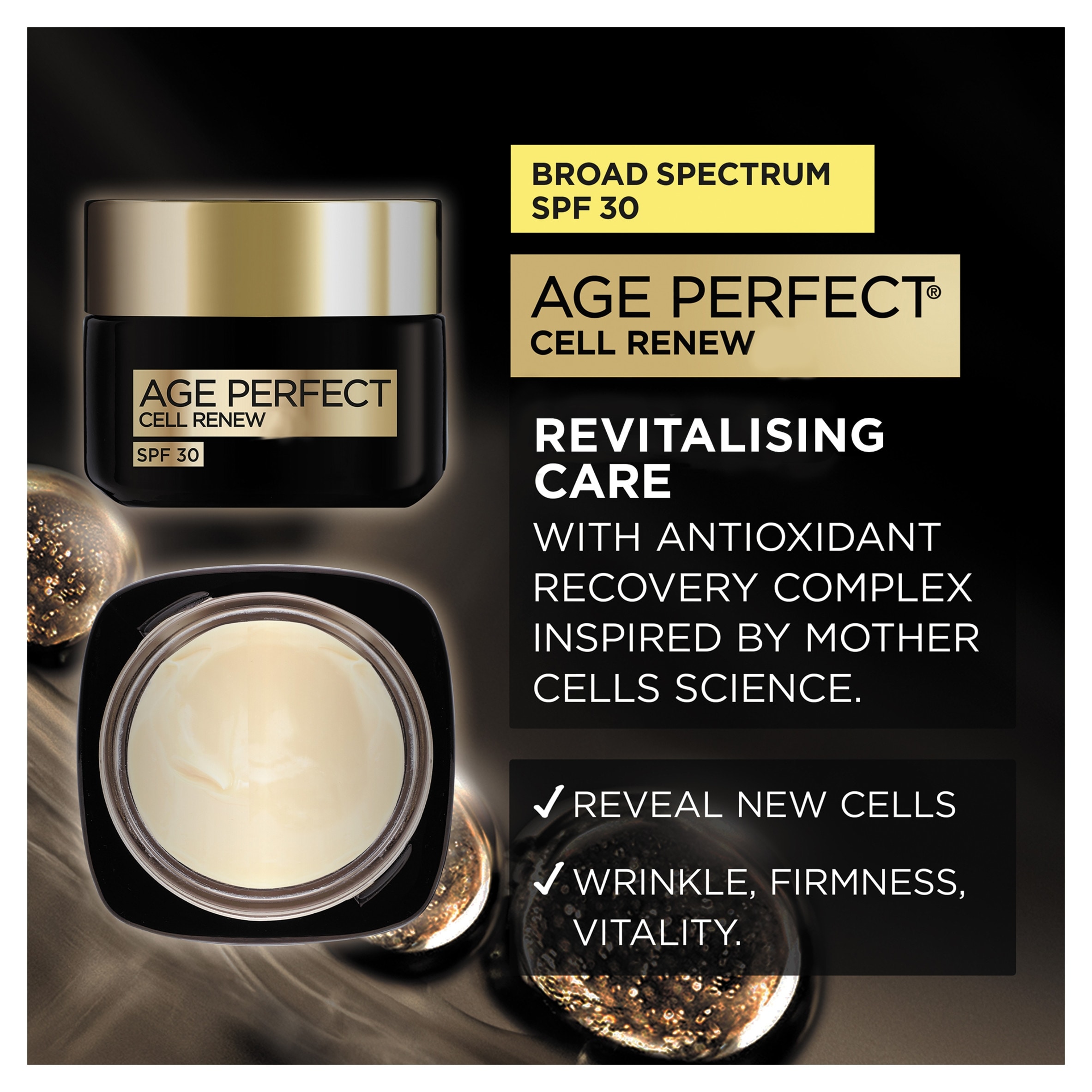 L'Oreal Paris Age Perfect Cell Renew Day Cream SPF 30 50ml thumbnail 2