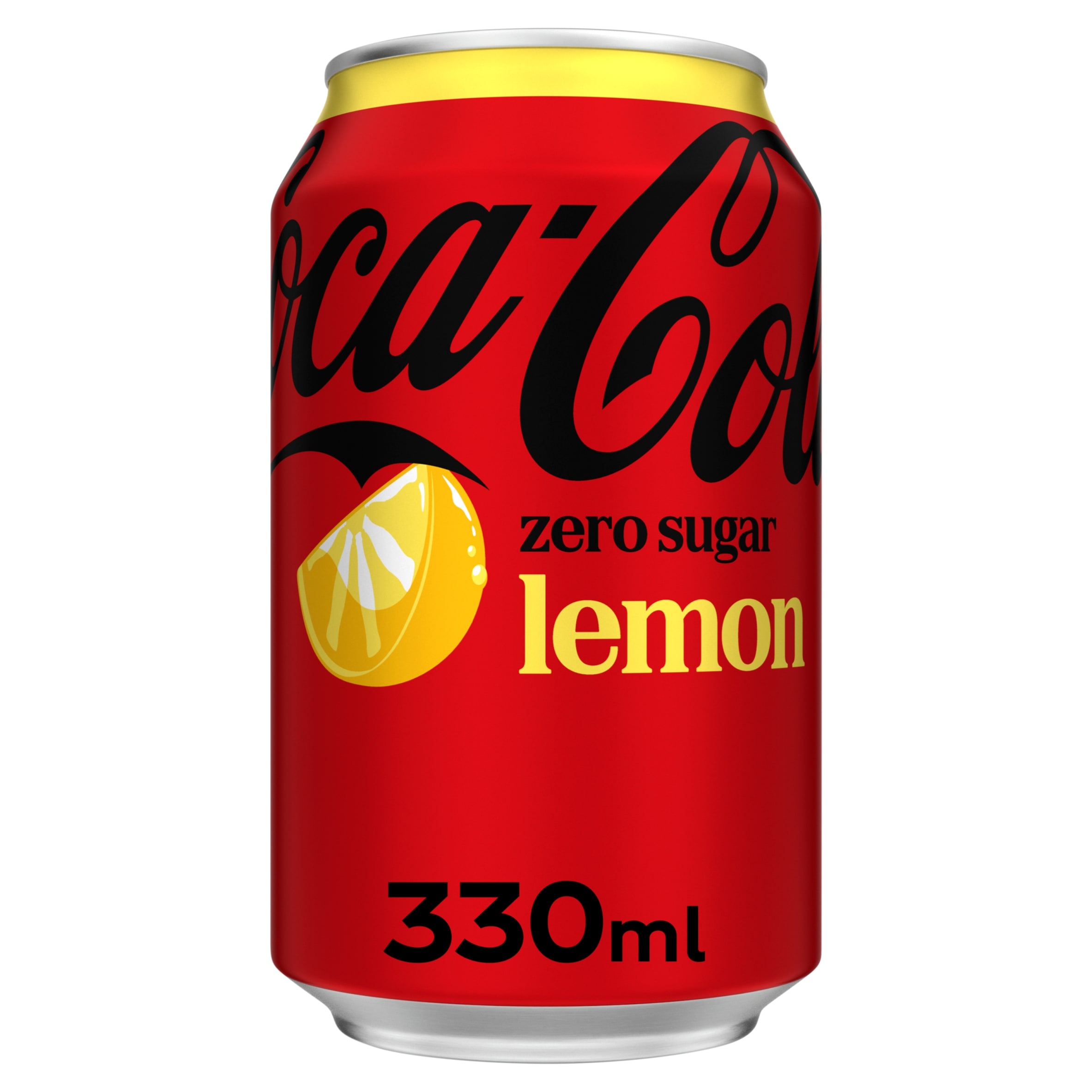 Coca-Cola Zero Sugar Soft Drink - Lemon 330ml