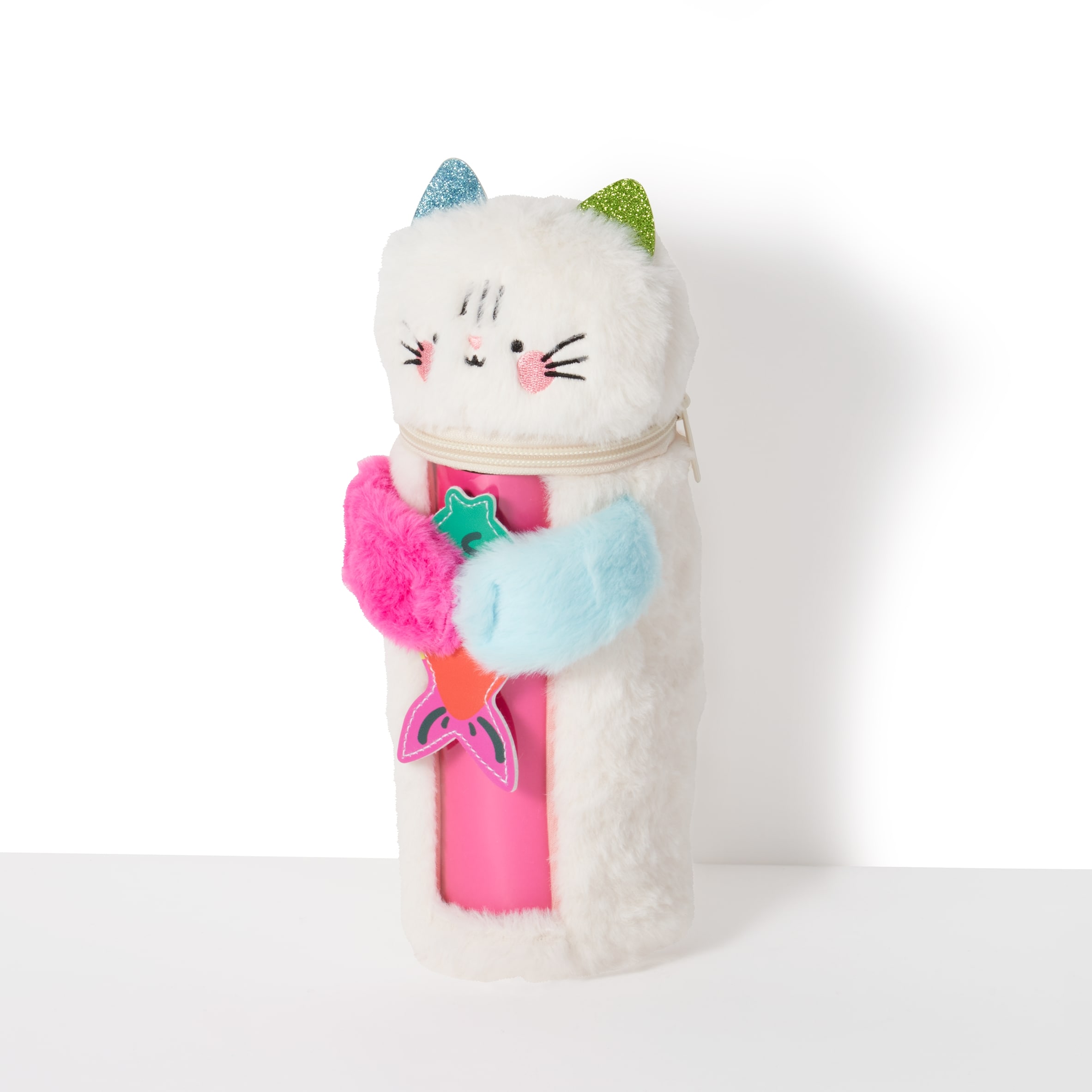 Paperchase Terrazzo Cats Novelty Pencil Case thumbnail 2