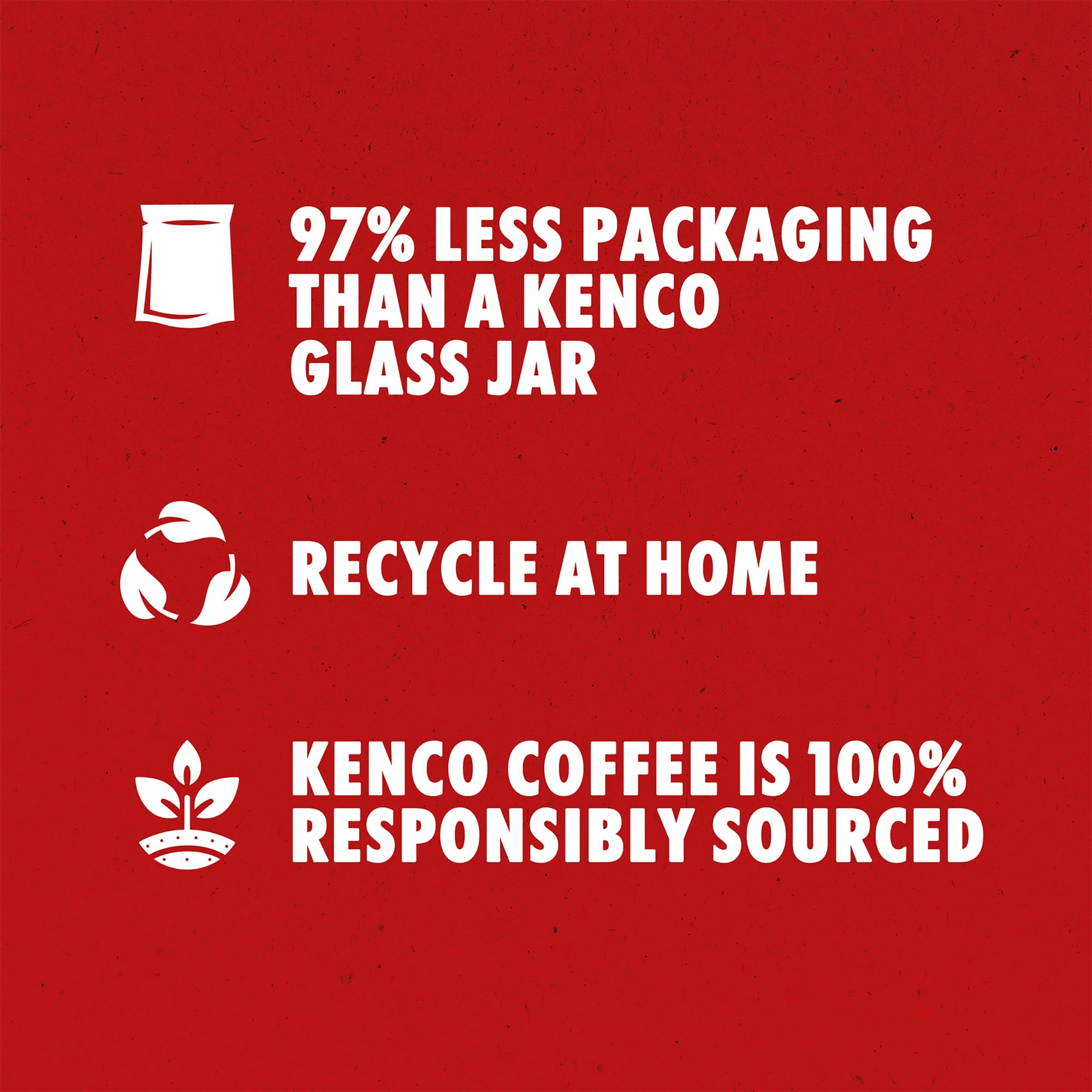 Kenco Decaff Instant Coffee Paper Refill 150g thumbnail 5