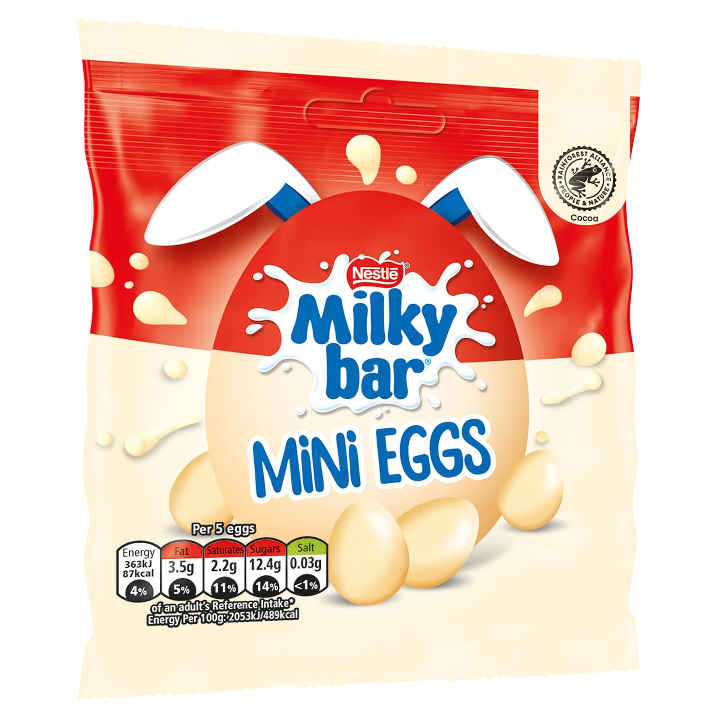 Milkybar White Chocolate Mini Eggs 80G thumbnail 2
