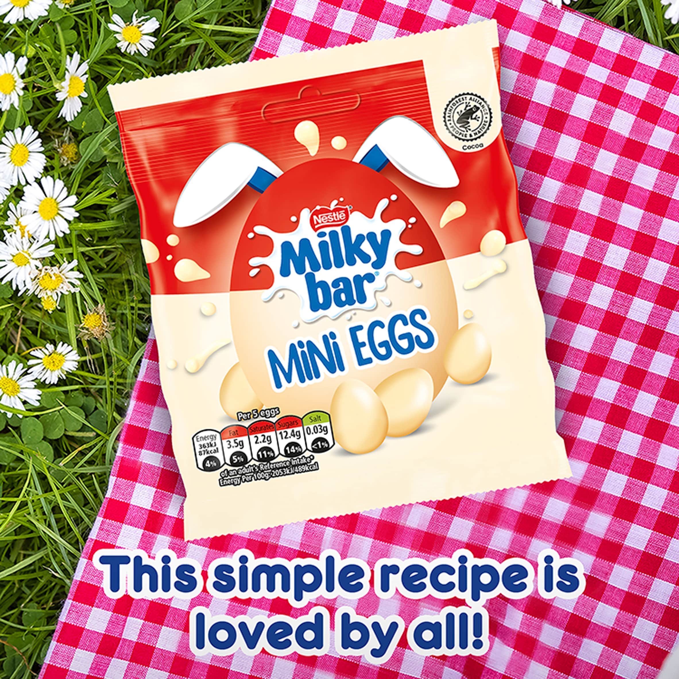 Milkybar White Chocolate Mini Eggs 80G thumbnail 5