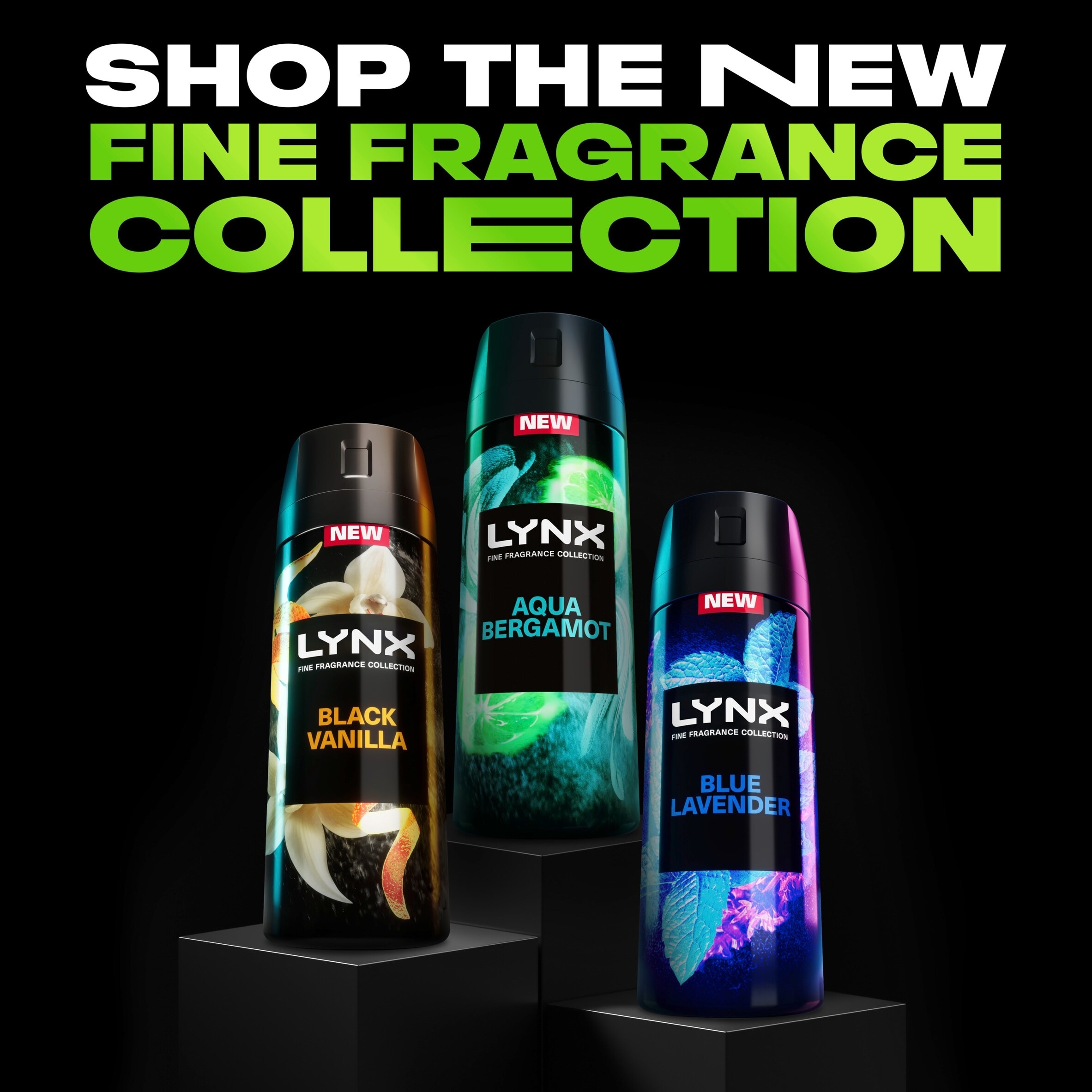 Lynx Aqua Bergamot 72h Fine Fragrance Deodorant Bodyspray for Men 150ml thumbnail 5