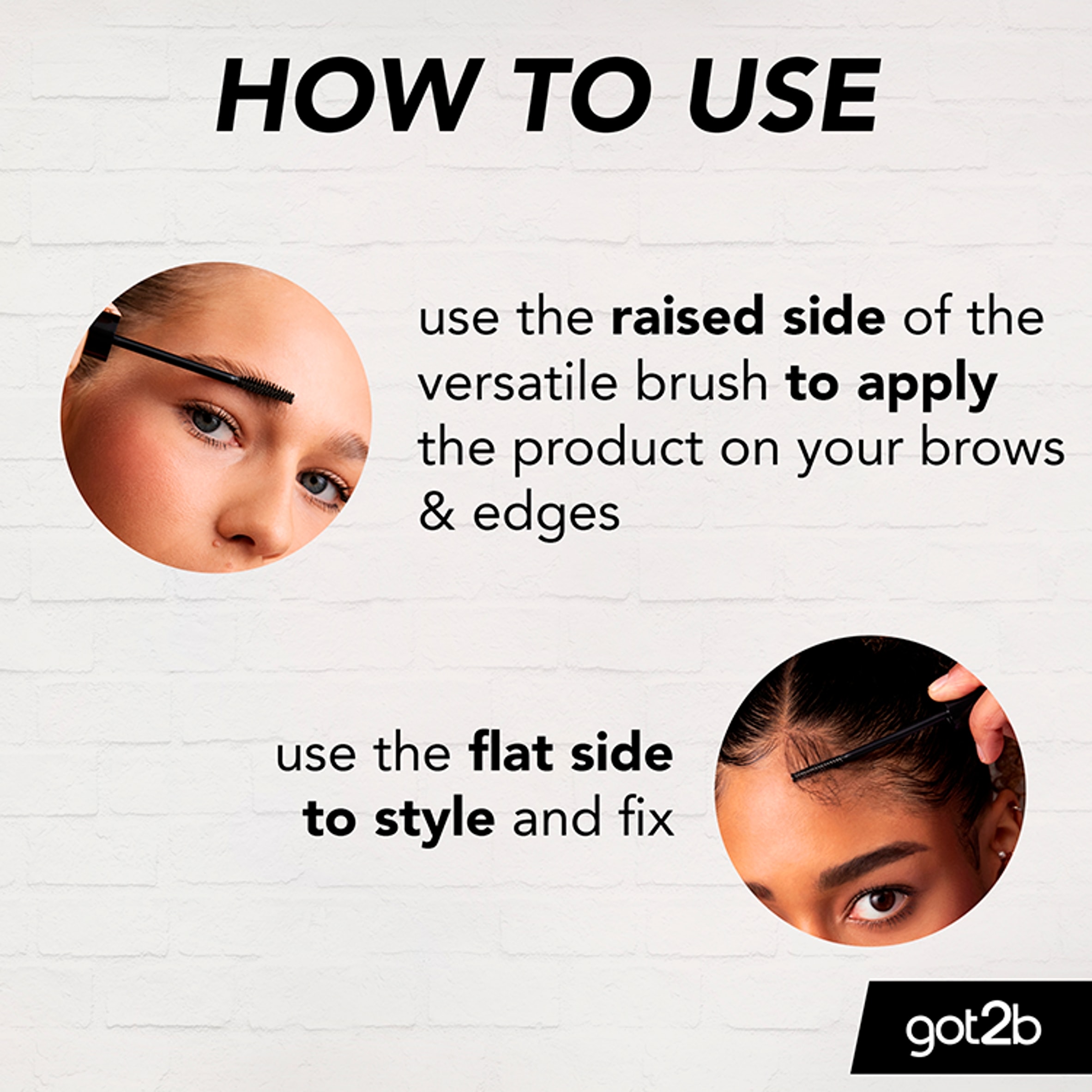 GOT2B Glued for Brows & Edges Waterproof Eyebrow Gel 16ml thumbnail 3