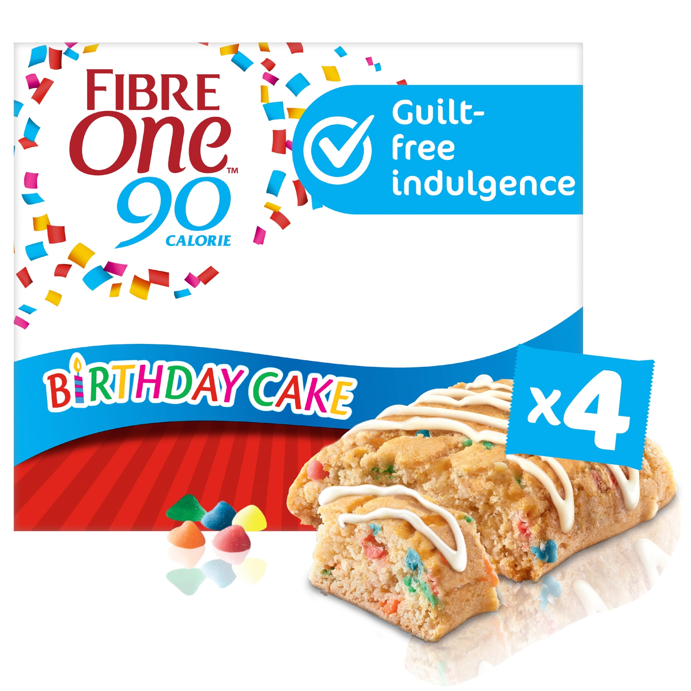 Fibre One 90 Calorie Birthday Cake Bars