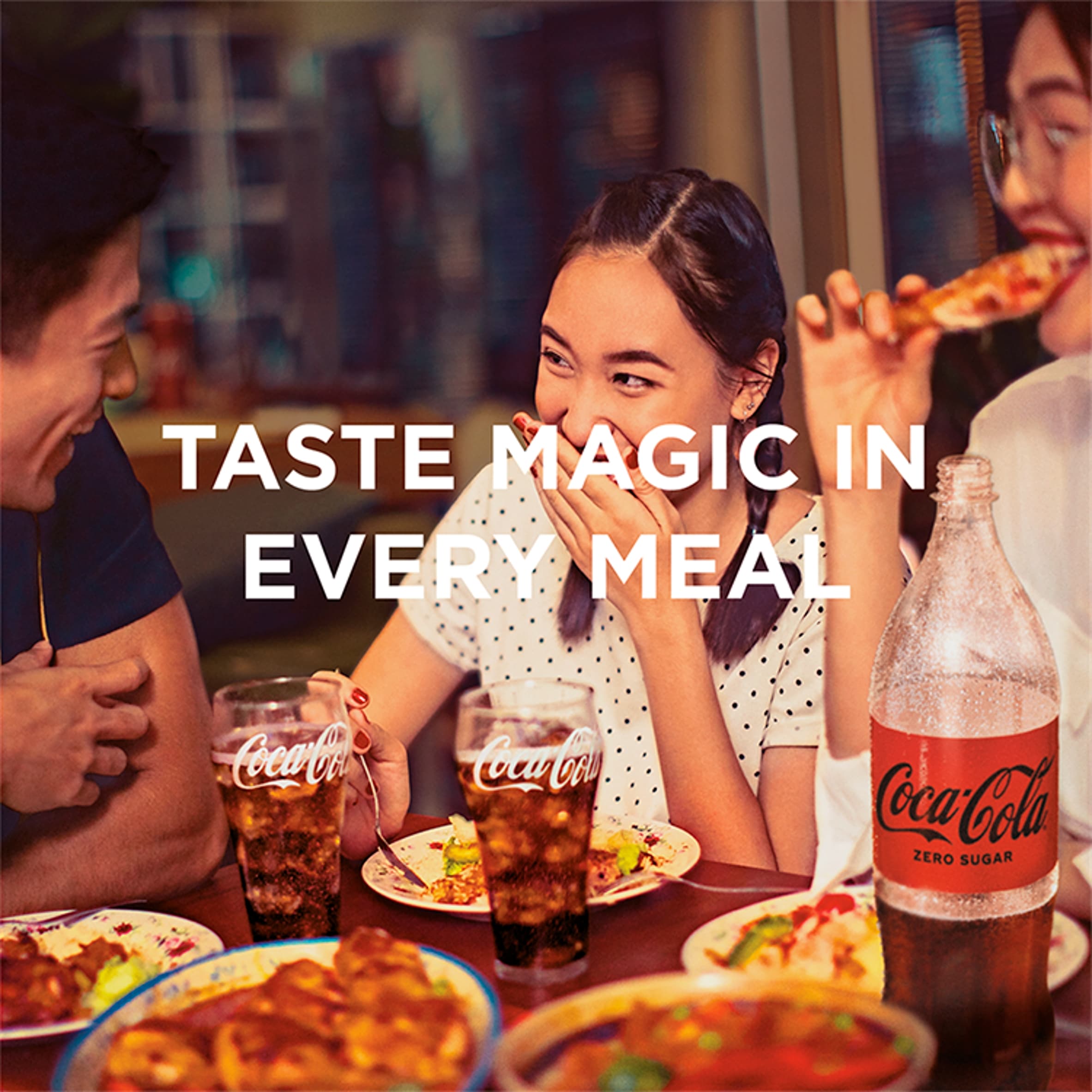 Coca-Cola Zero Sugar Zero Caffeine Soft Drink 24 x 330ml thumbnail 2