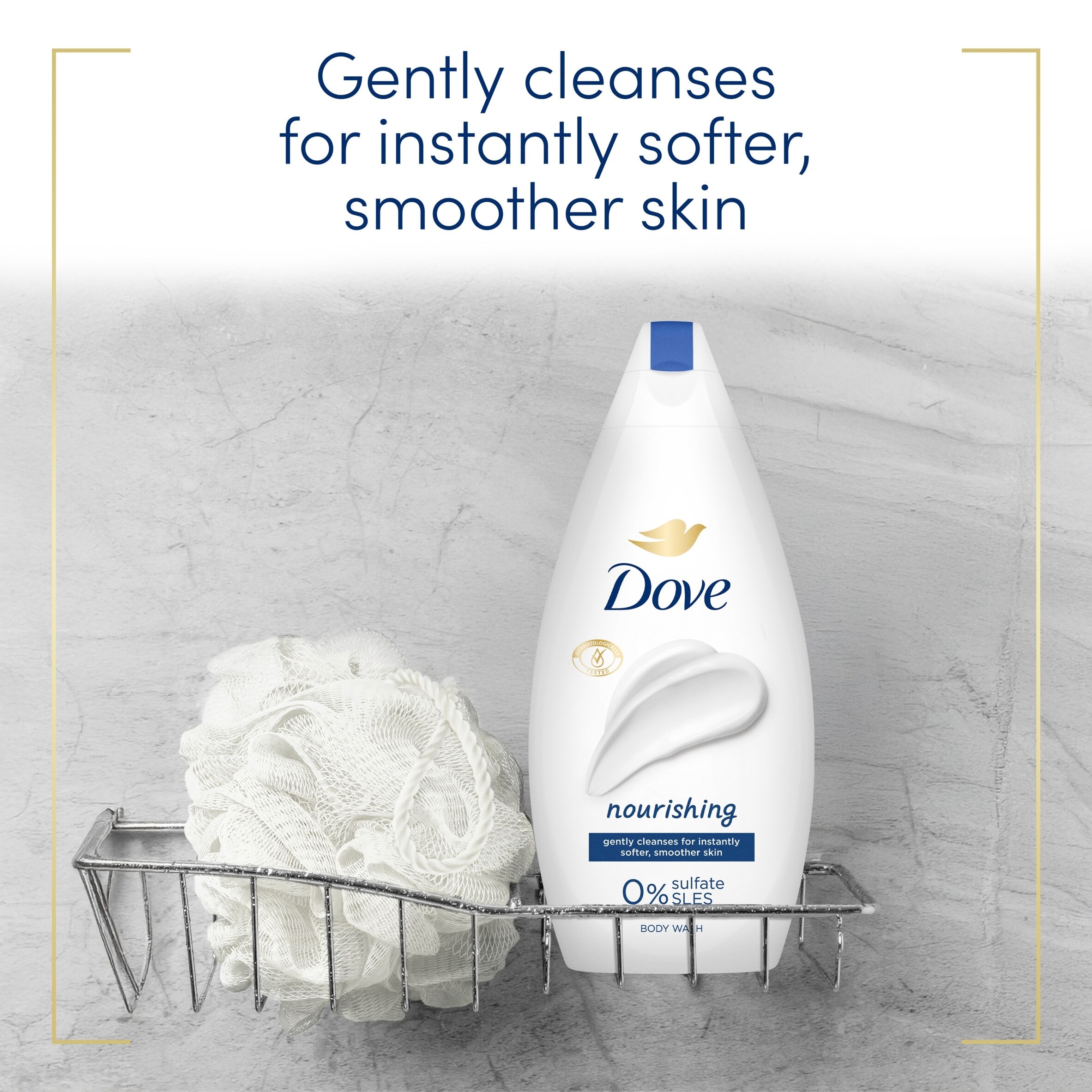 Dove Nourishing Body Wash Shower Gel 450 ml thumbnail 4