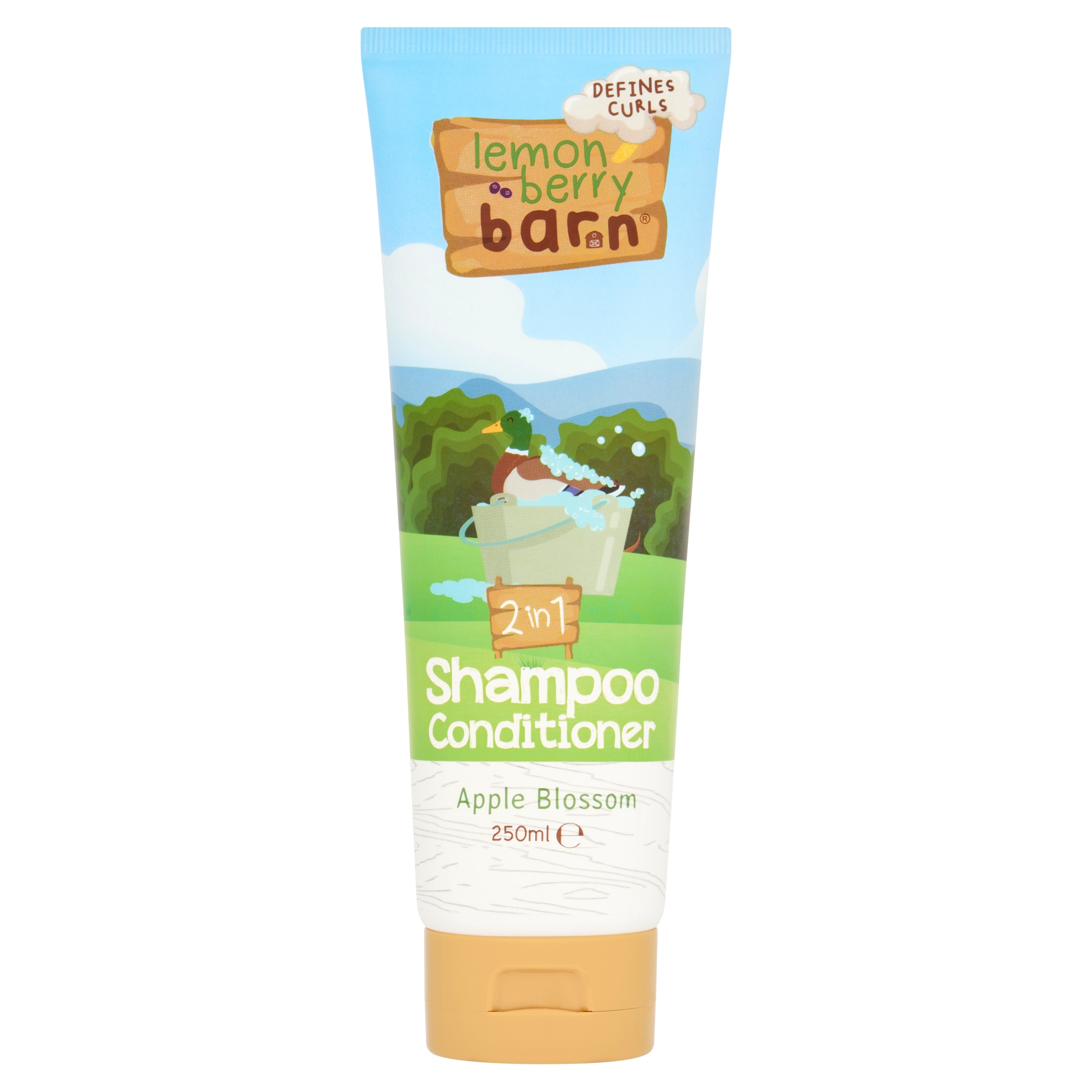 Lemon Berry Barn 2 in 1 Shampoo Conditioner Apple Blossom 250ml