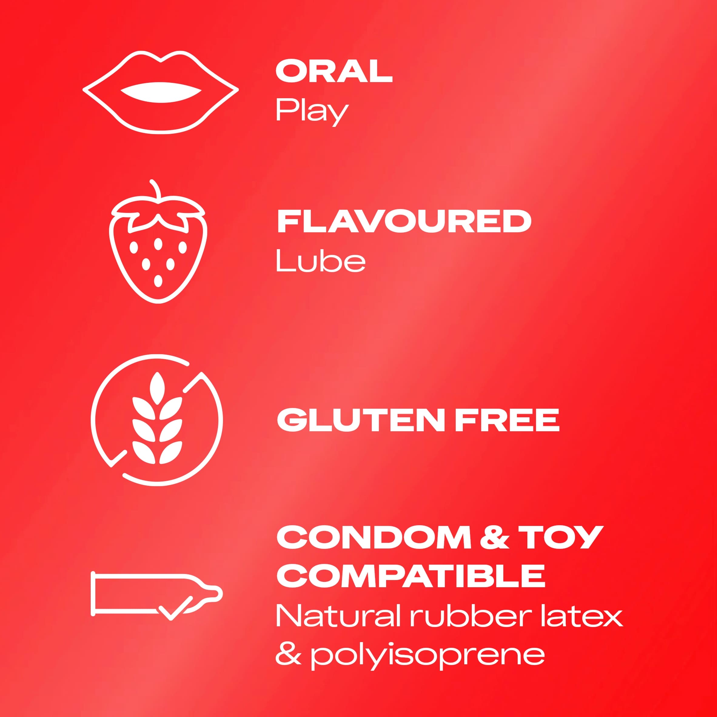 Durex Water Based Lubricant Gel - Strawberry 100ml thumbnail 3