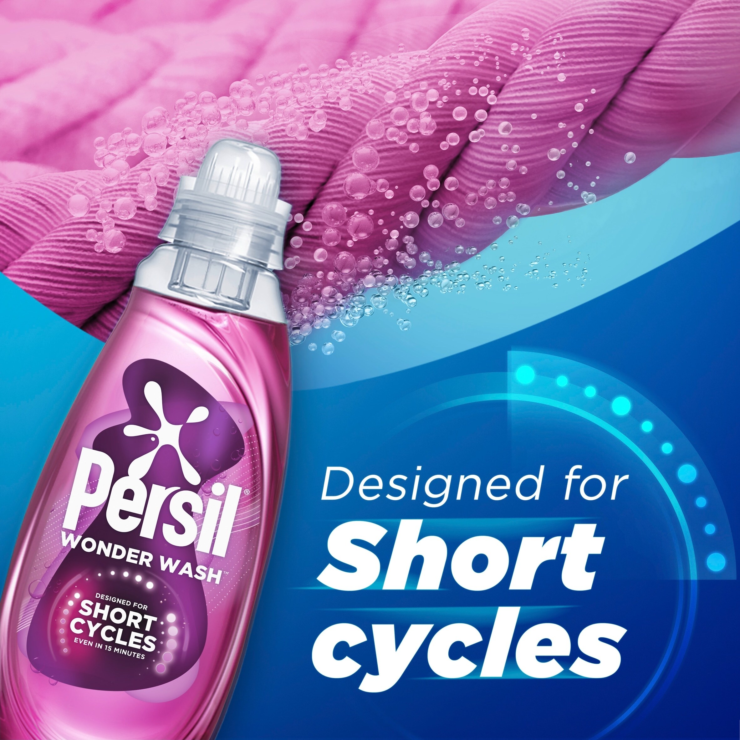 Persil Wonder Wash Ultra Care Laundry Detergent 31 Washes 837ml thumbnail 5