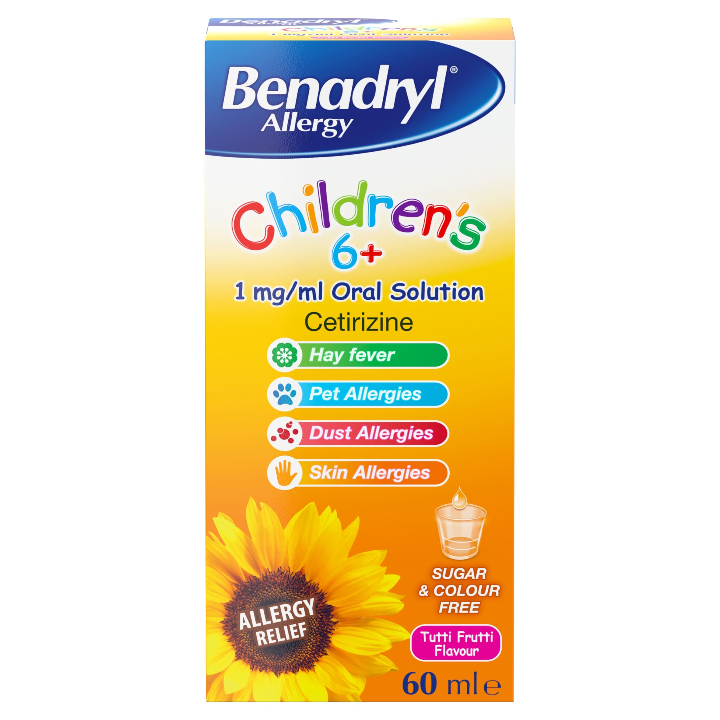 Benadryl Allergy Syrup Children