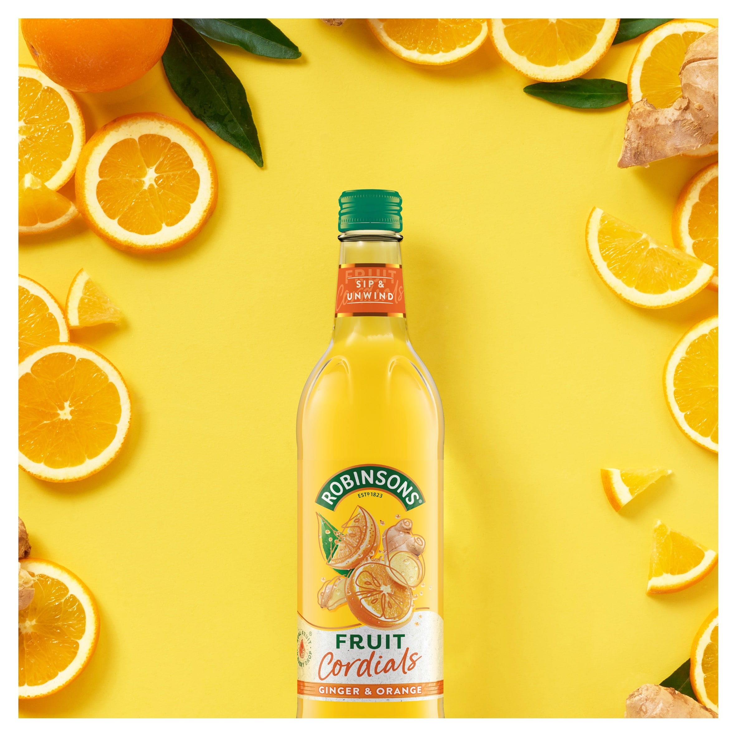 Robinsons Fruit Cordials - Ginger & Orange 500ml thumbnail 2