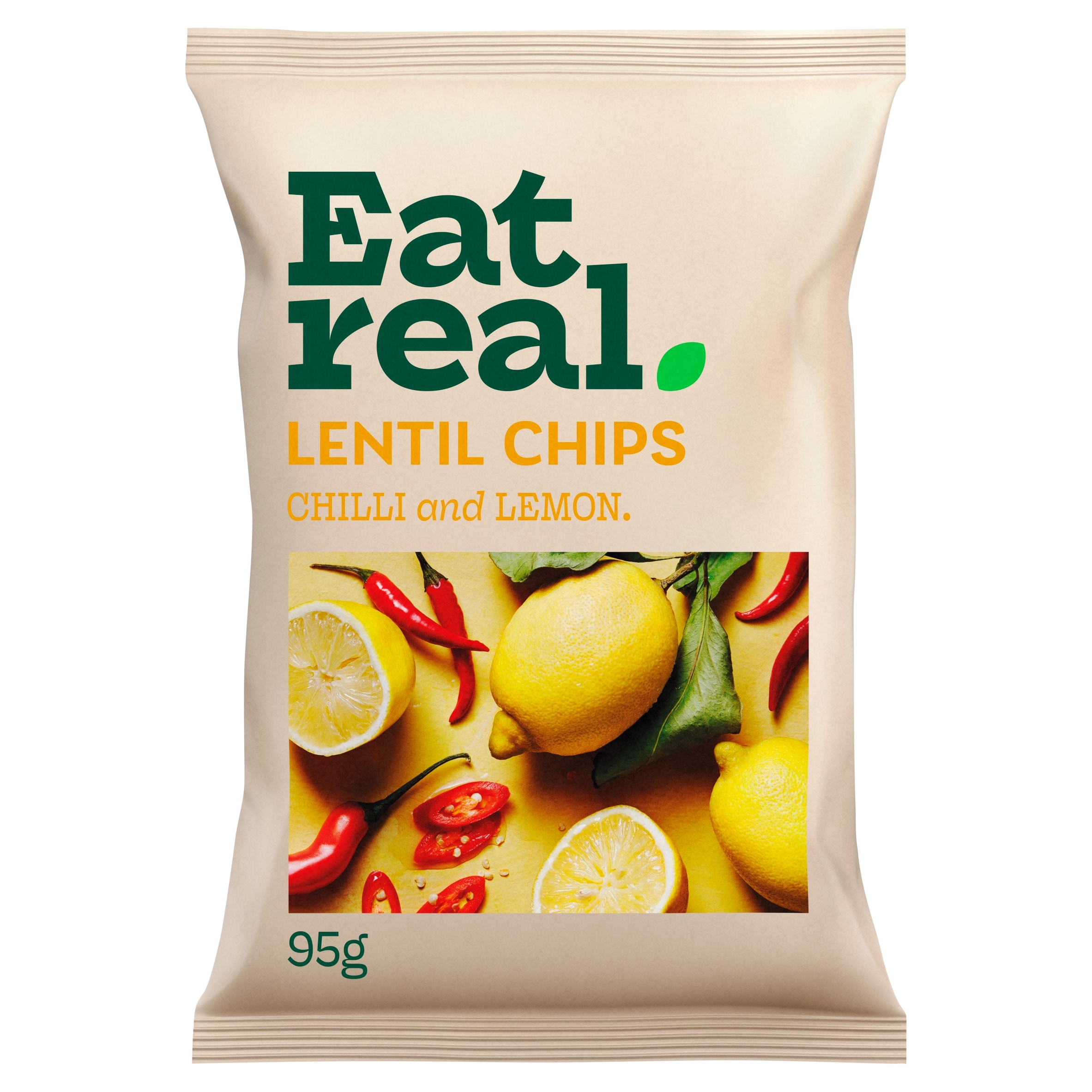 Eat Real Lentil Chips Chilli & Lemon Sharing