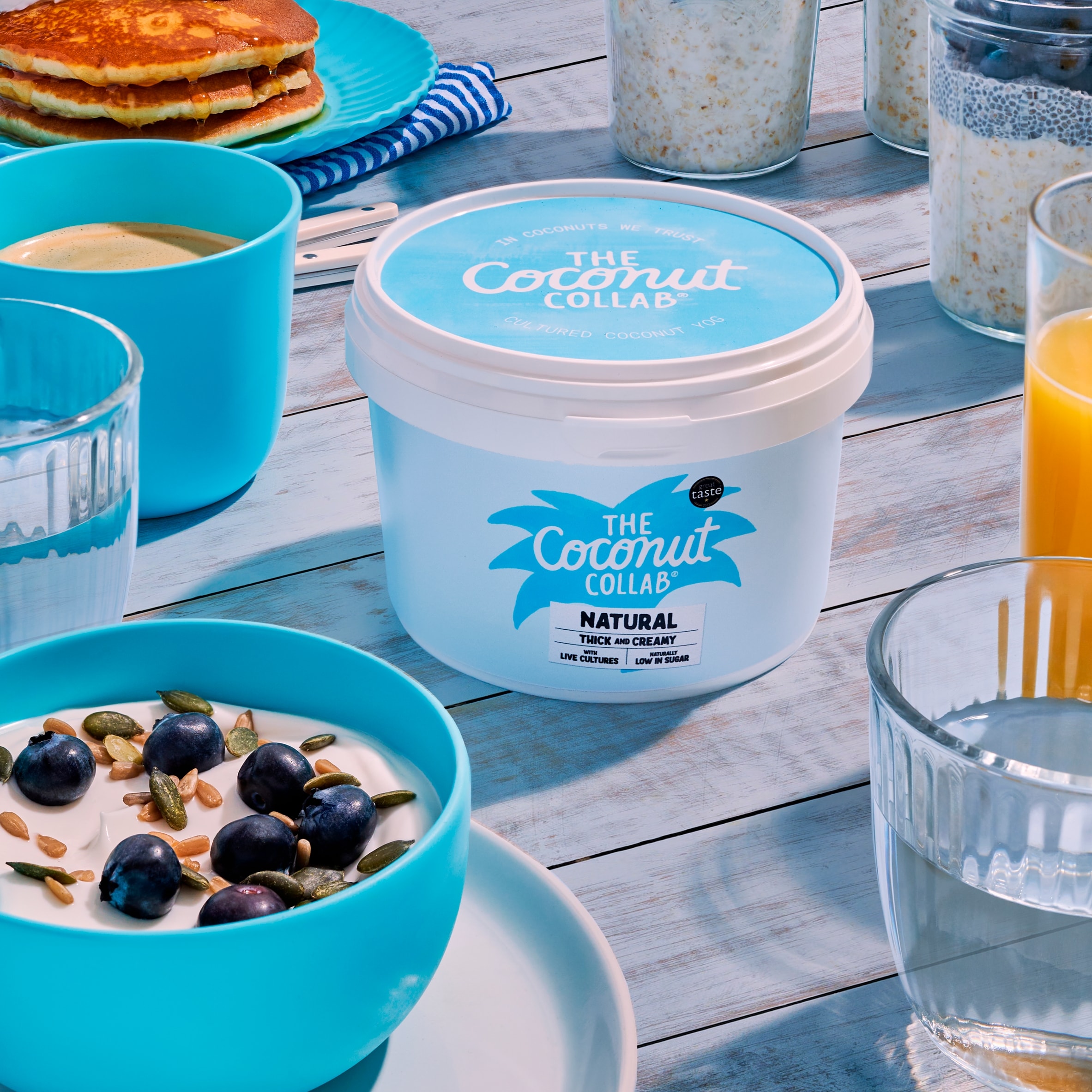 The Coconut Collab Natural Coconut Yoghurt 750g thumbnail 2