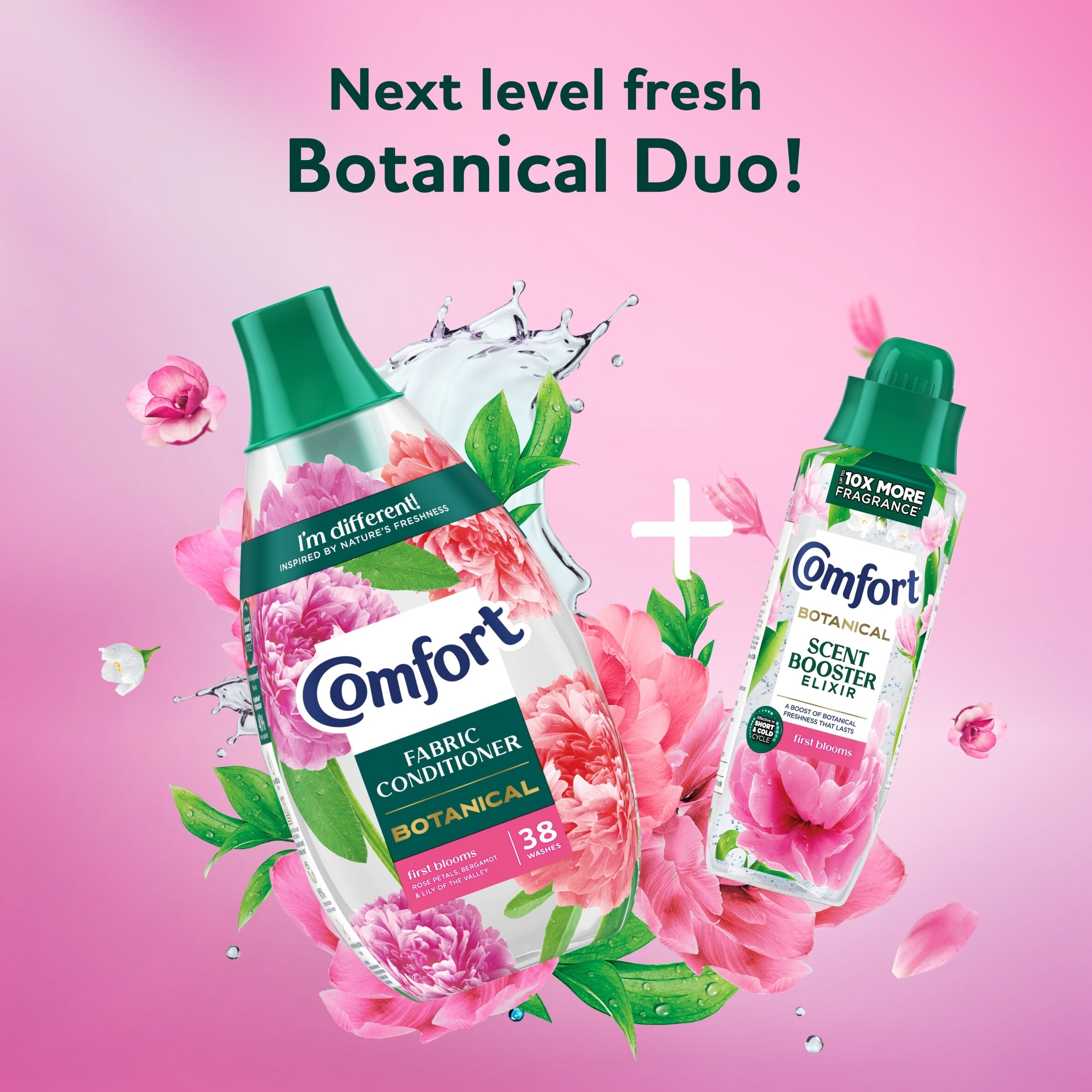 Comfort Scent Booster Elixir First Blooms 460ml thumbnail 2