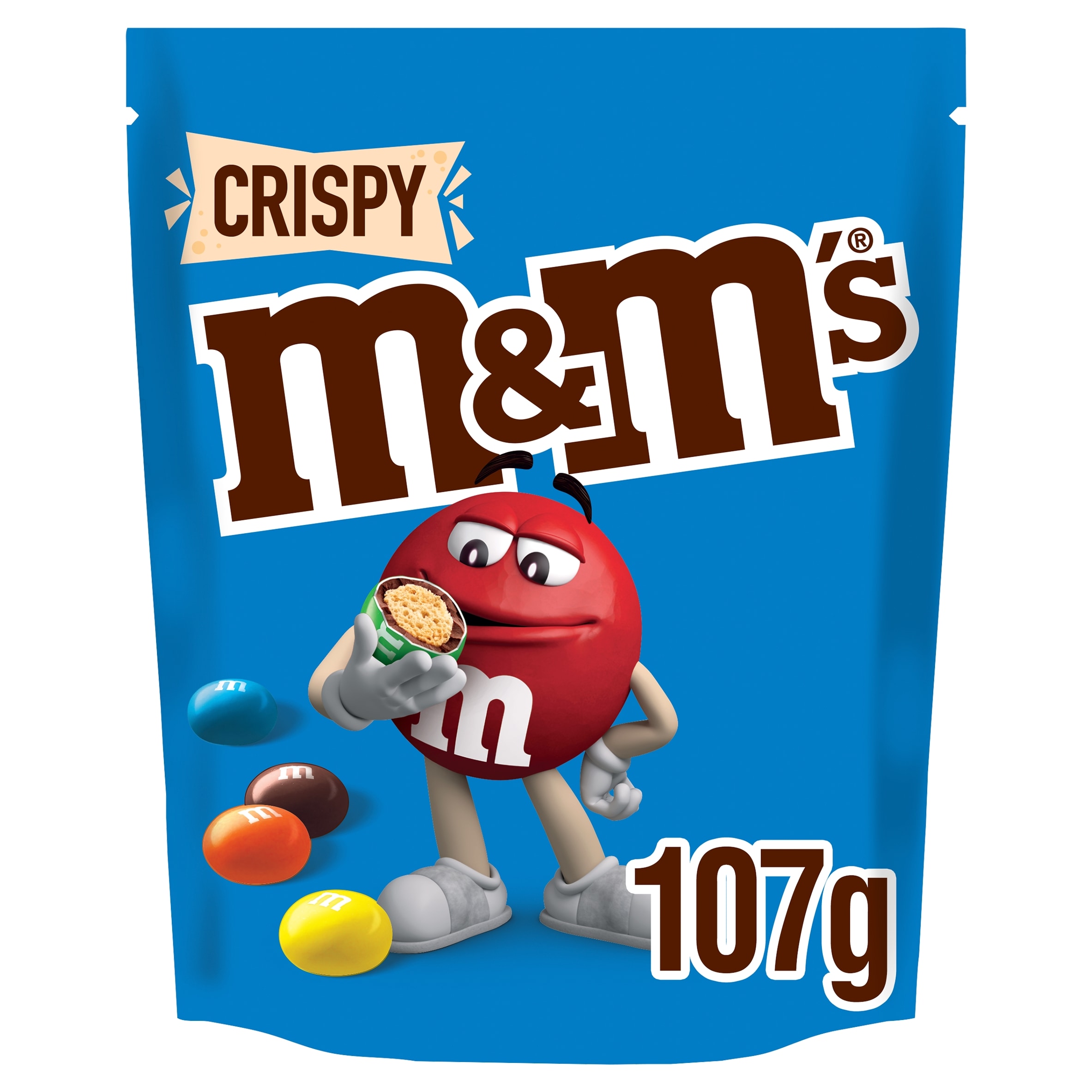 M&M's Crispy Milk Chocolate Bites Pouch Bag