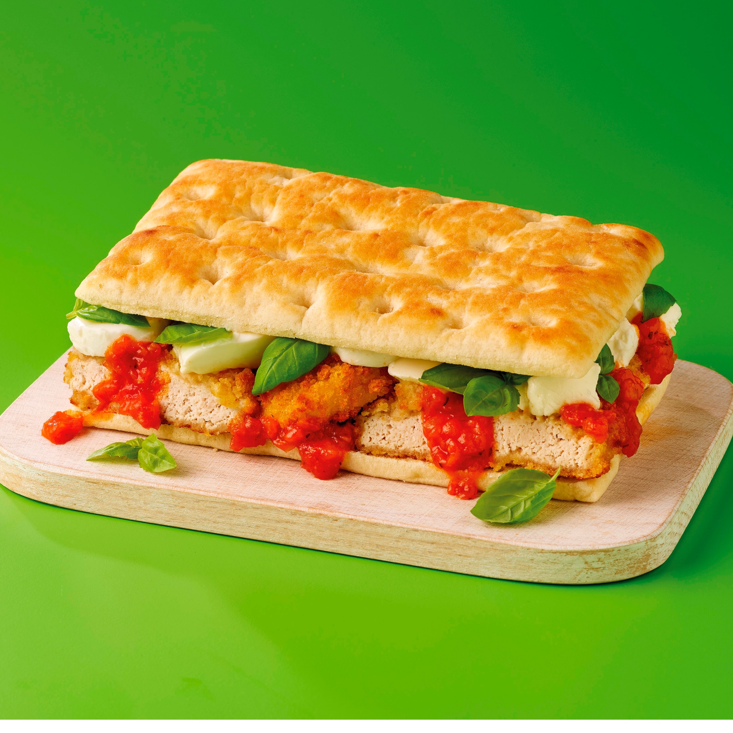 Deli Kitchen Sliced Focaccia Flatbreads 4 Pack 300g thumbnail 3
