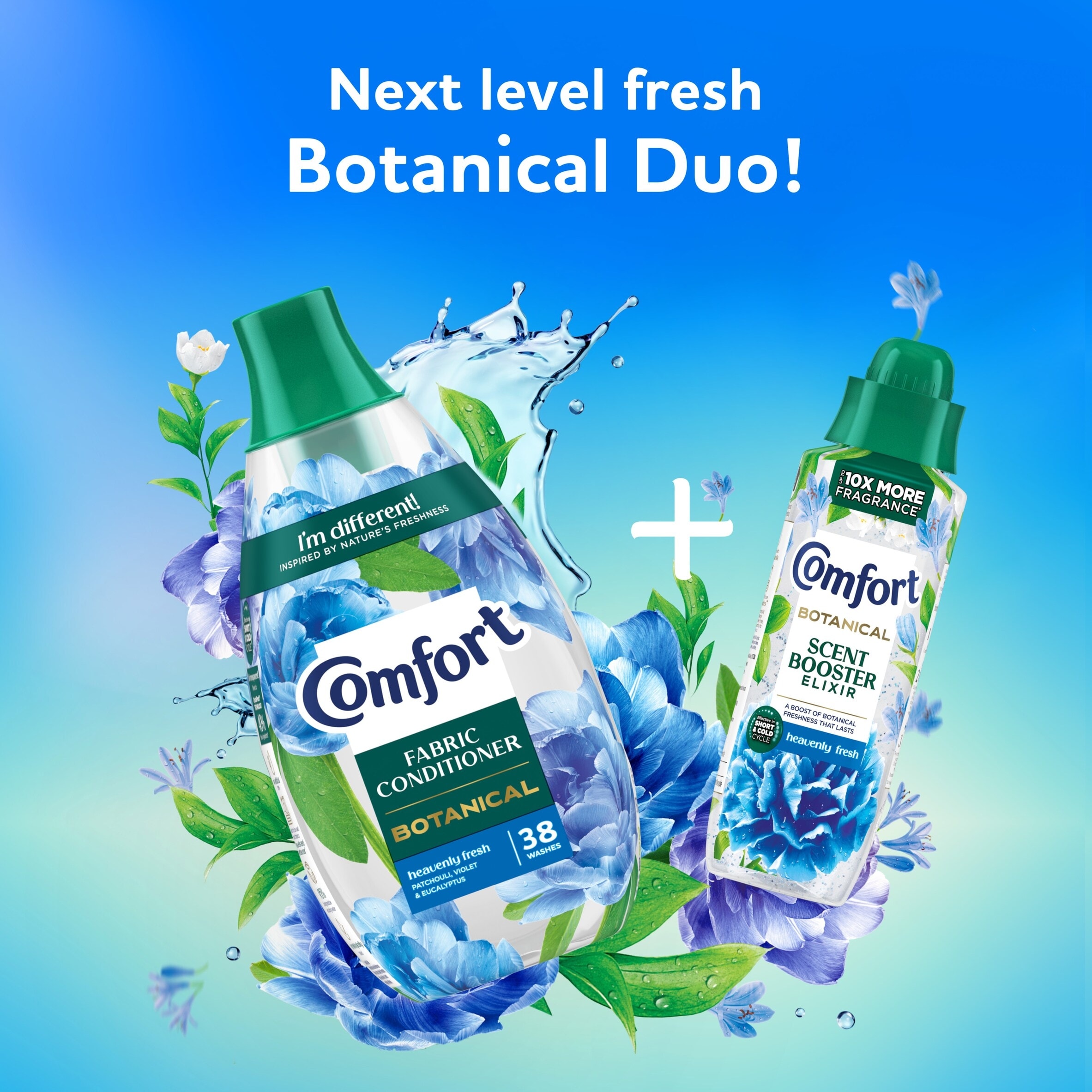Comfort Scent Booster Elixir Heavenly Fresh 460ml thumbnail 2