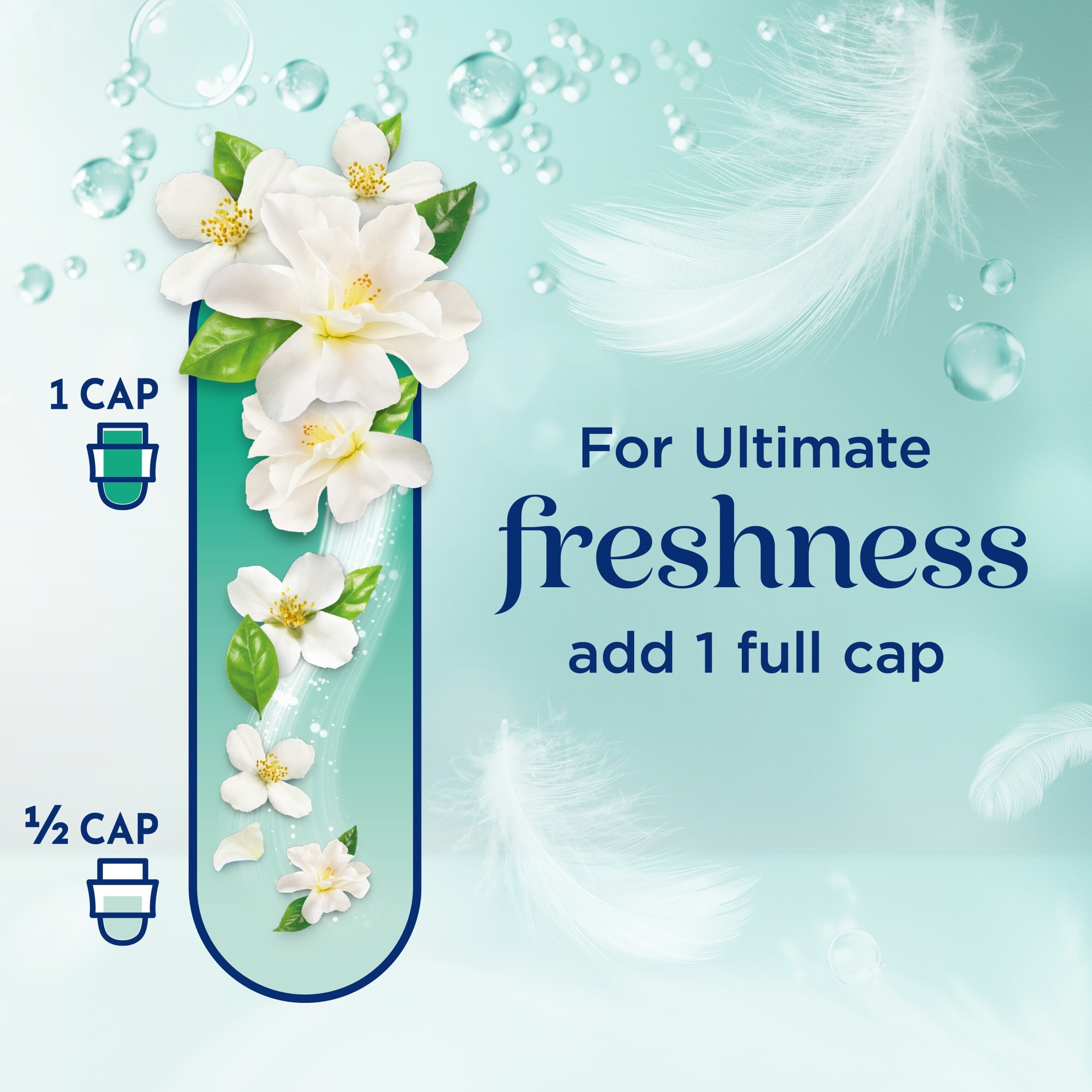 Comfort Ultimate Pure Fresh & Mild Fabric Ultra-Concentrated Fabric Conditioner 58 Wash 870ML thumbnail 5