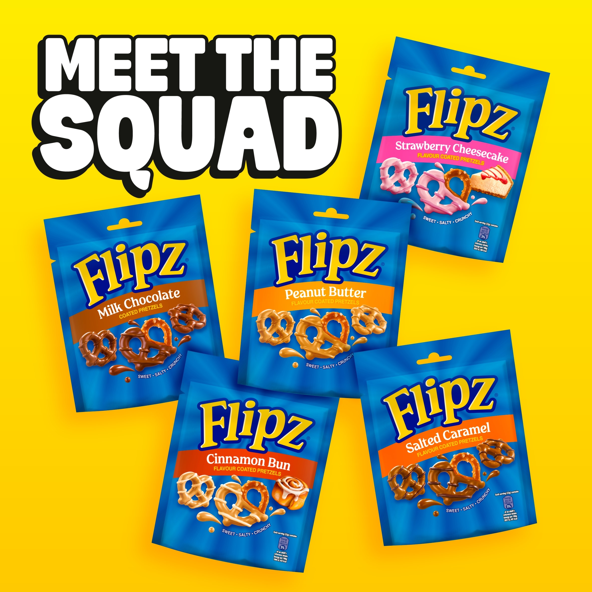Flipz Cinnamon Bun Flavour Coated Pretzels 90g thumbnail 4