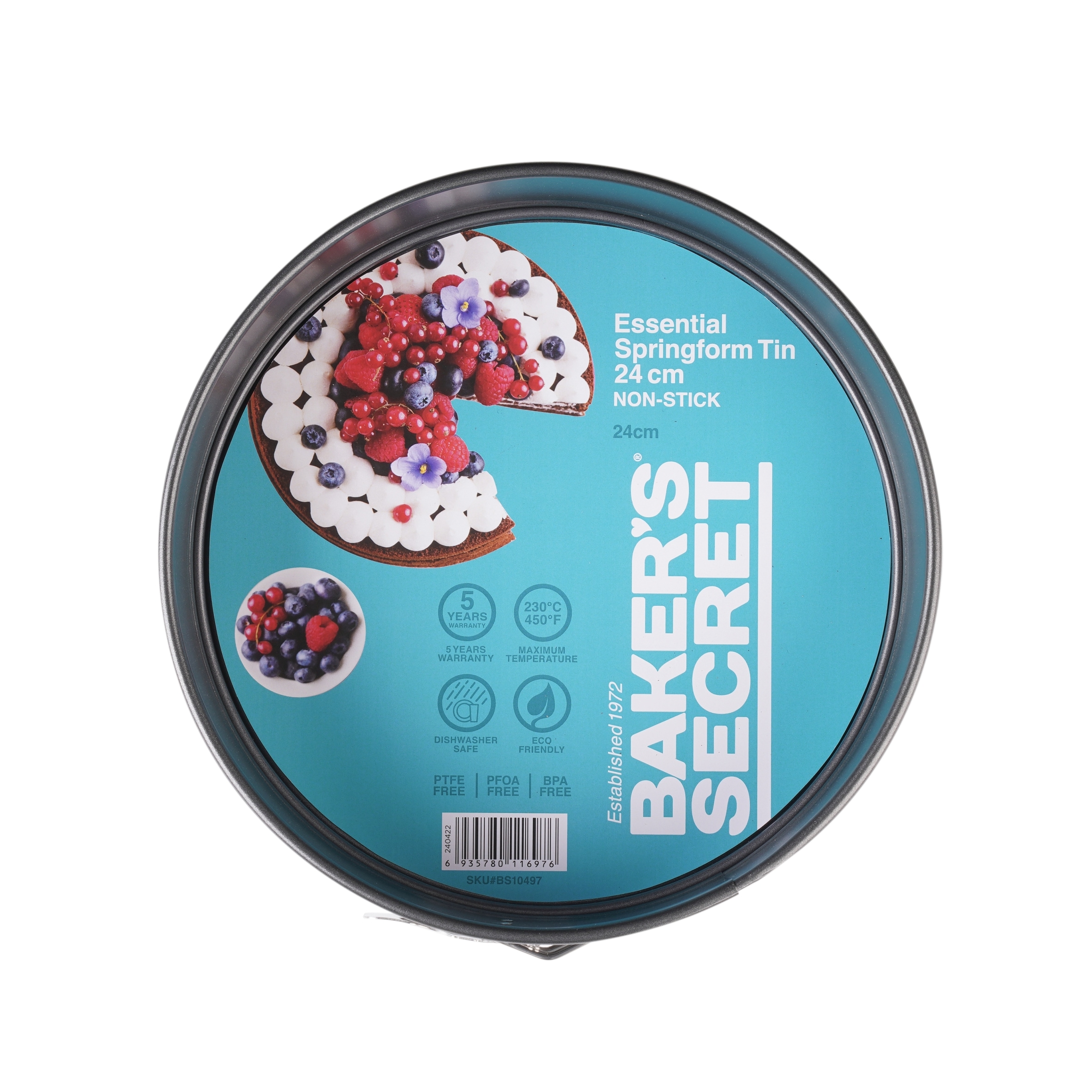 Bakers Secret Essential Springform Tin 24cm thumbnail 4