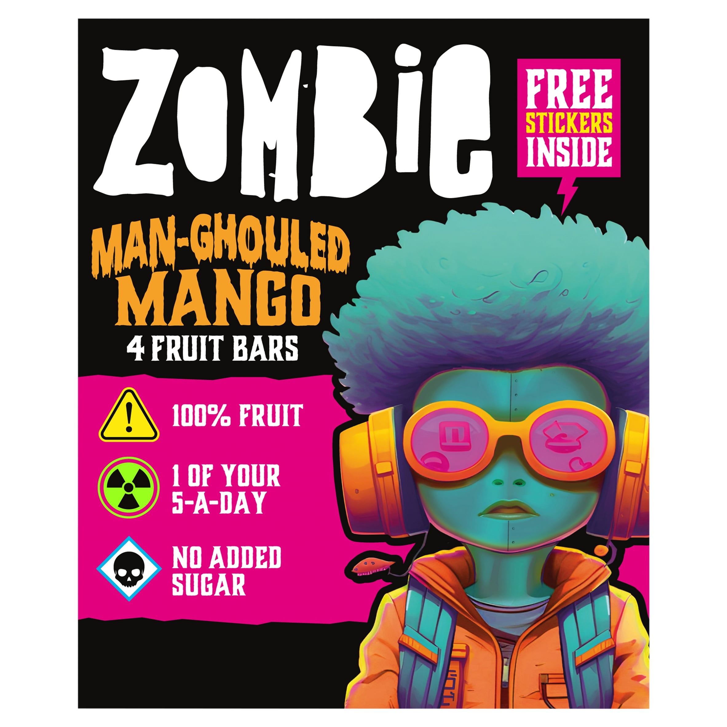 Zombie Fruit Bars Man-ghouled Mango Multipack