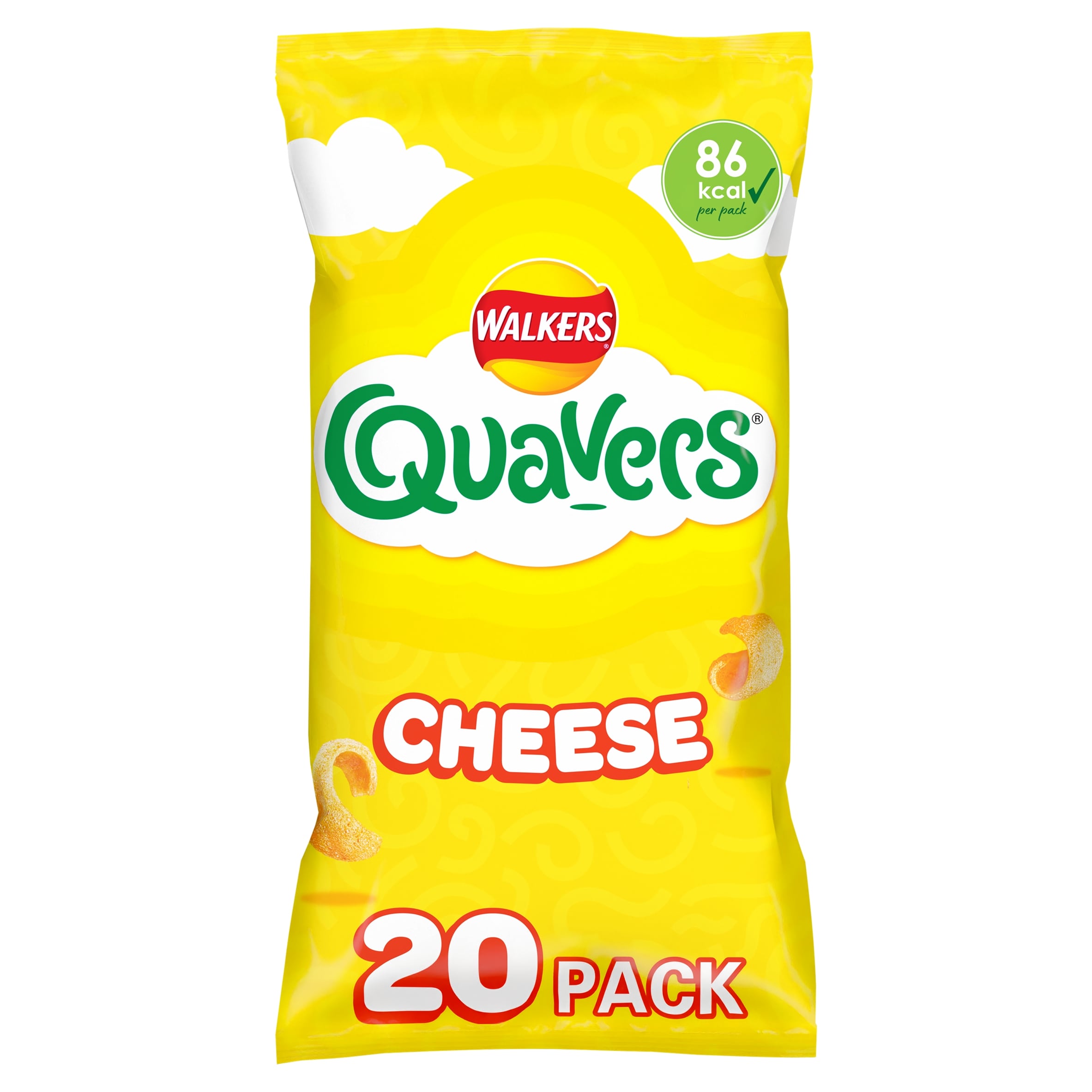 Walkers Quavers Cheese Multipack Crisps 20x16g thumbnail 5