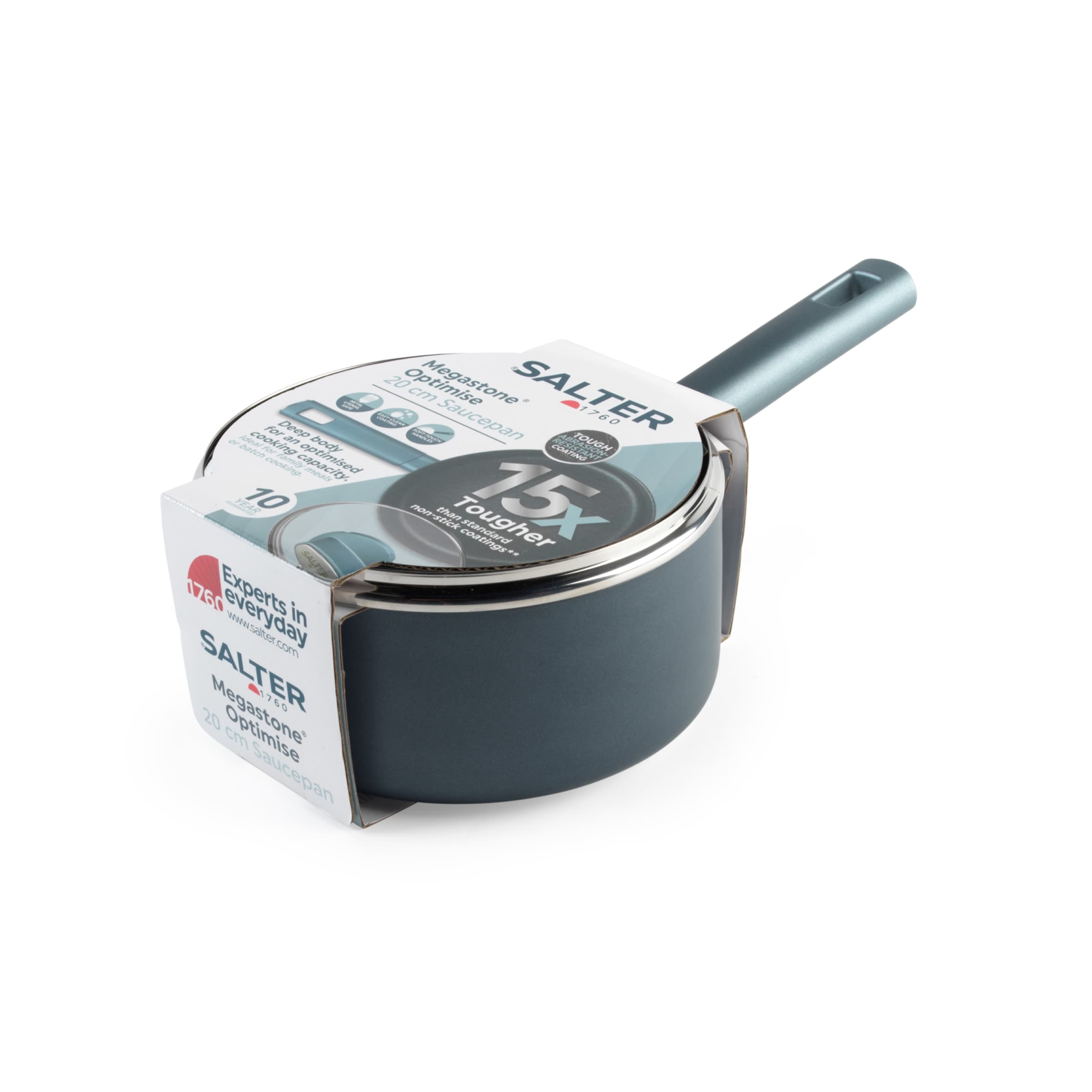 Salter Megastone X15 Optimise Saucepan 20Cm thumbnail 2