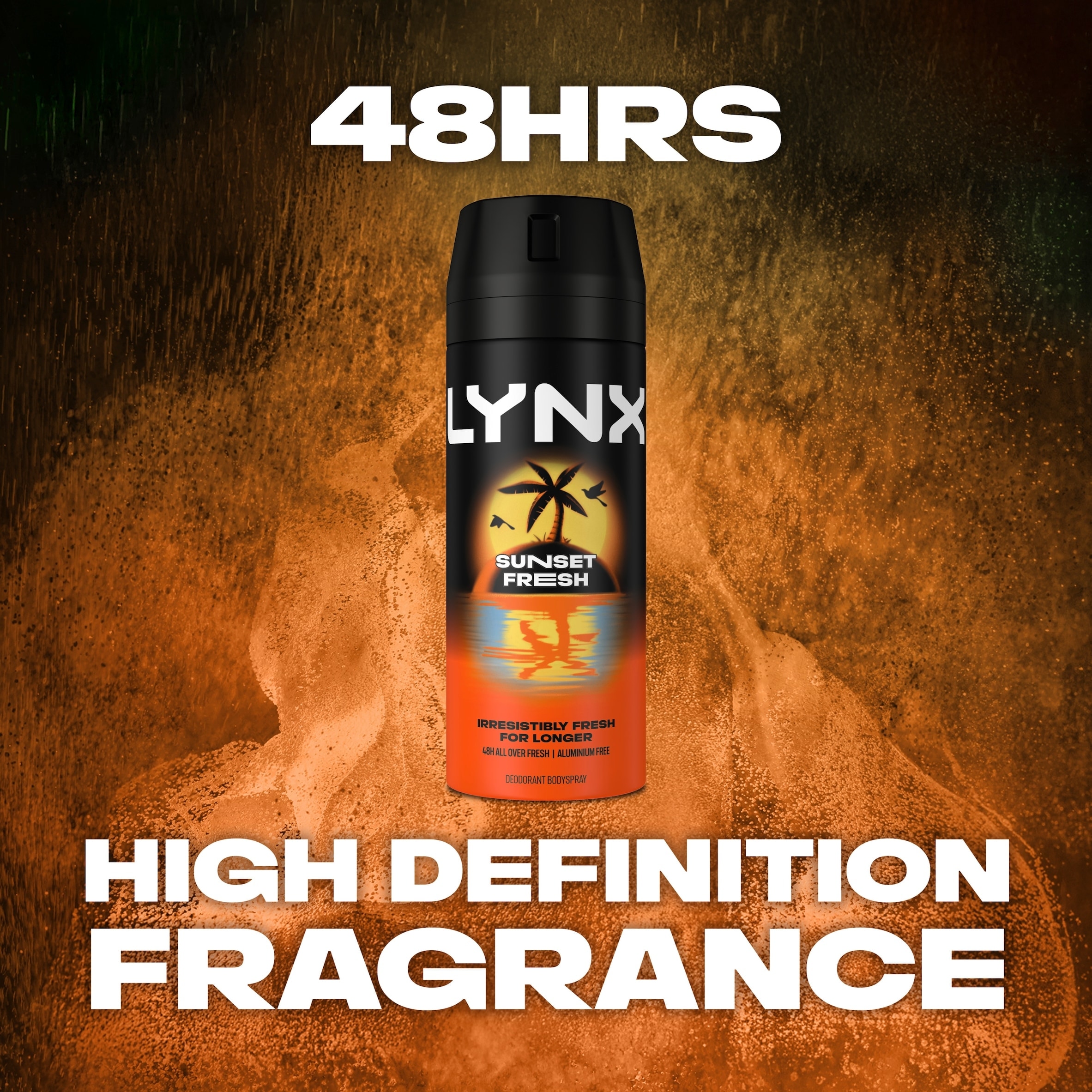 Lynx Deodorant Bodyspray Aerosol Sunset Fresh 150ml thumbnail 4