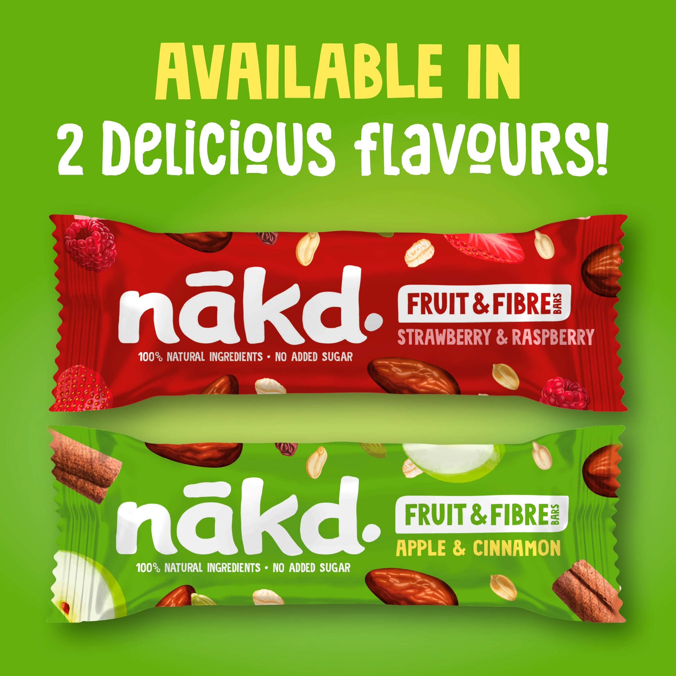 Nakd Fruit & Fibre Apple & Cinnamon Bars 3 x 44g thumbnail 4