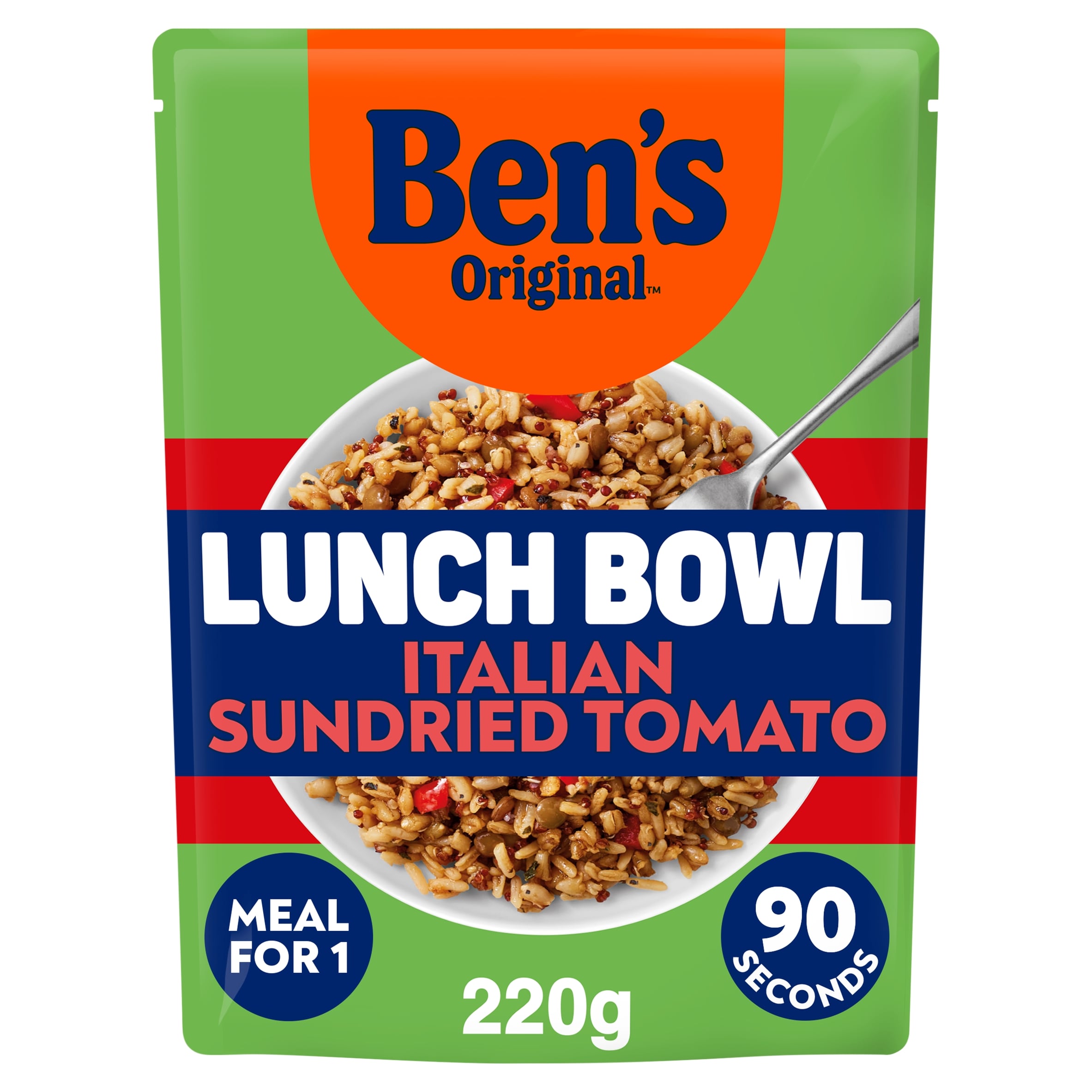 Ben's Original Lunch Bowl Ready Meal Italian Style Sundried Tomato