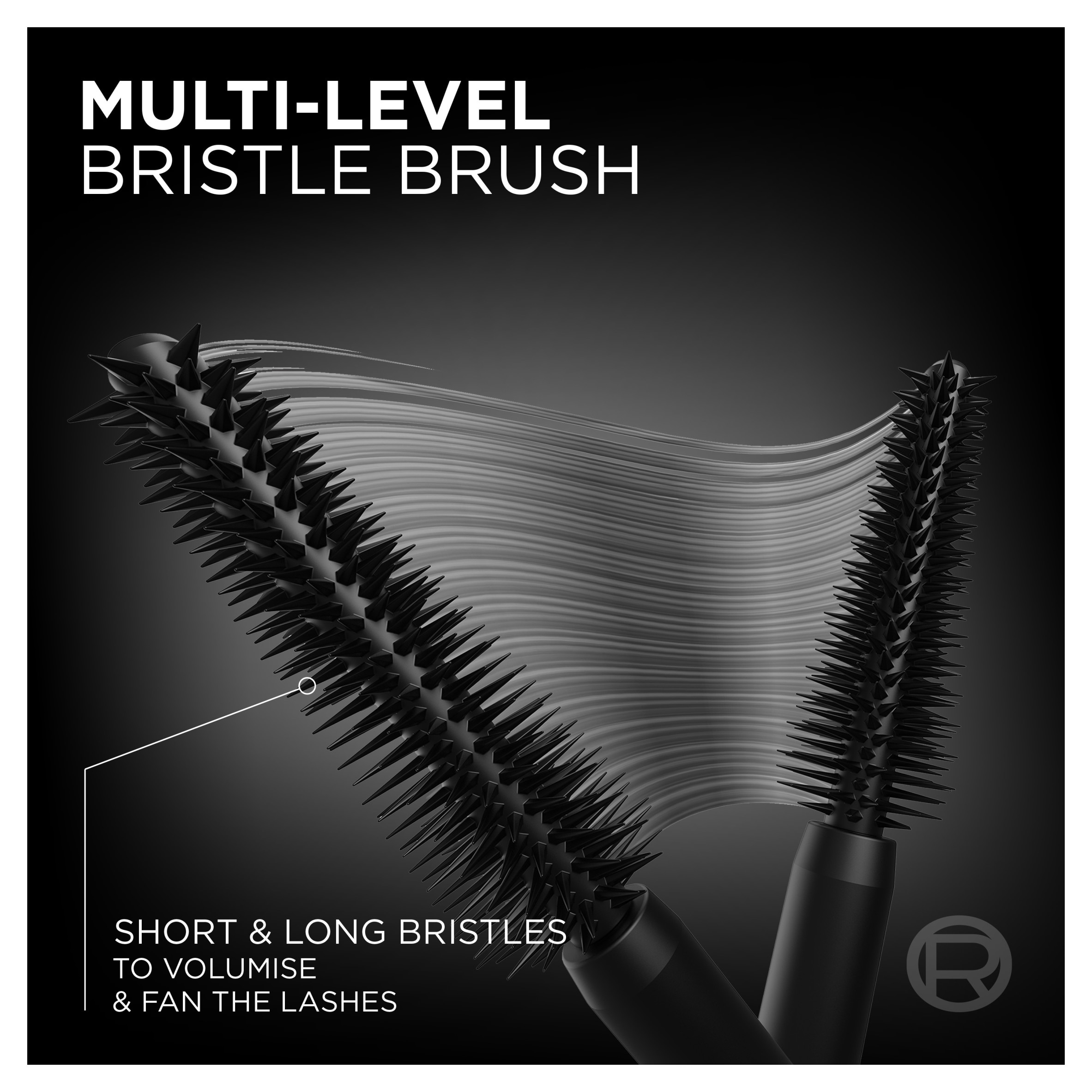 L'Oreal Paris Volume Million Lashes Panorama Mascara - Black 9.9ml thumbnail 3