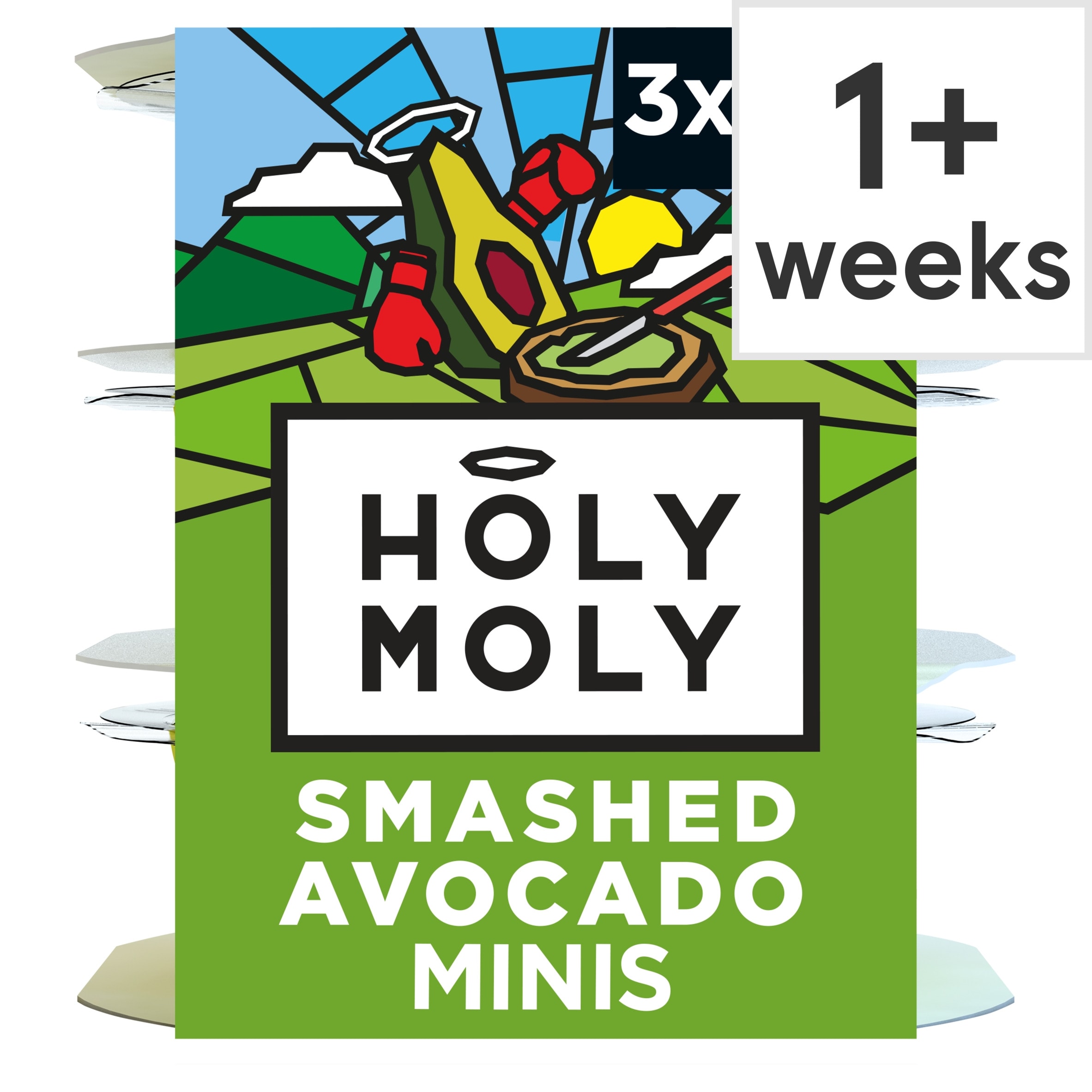 Holy Moly Minis - Smashed Avocado