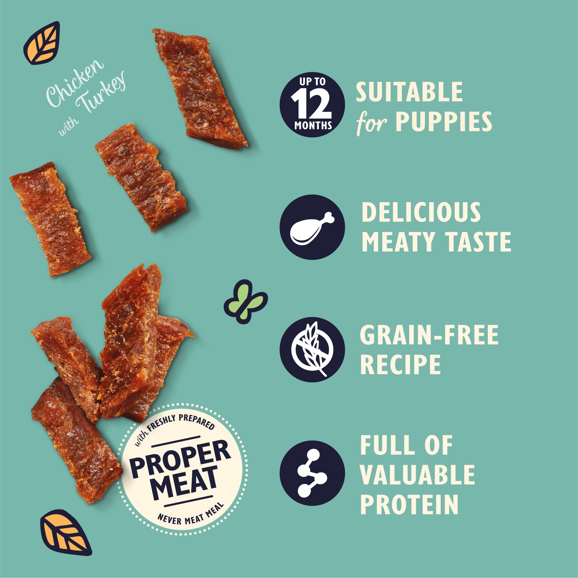 Lily's Kitchen Puppy Chicken with Turkey Treats 70g thumbnail 2