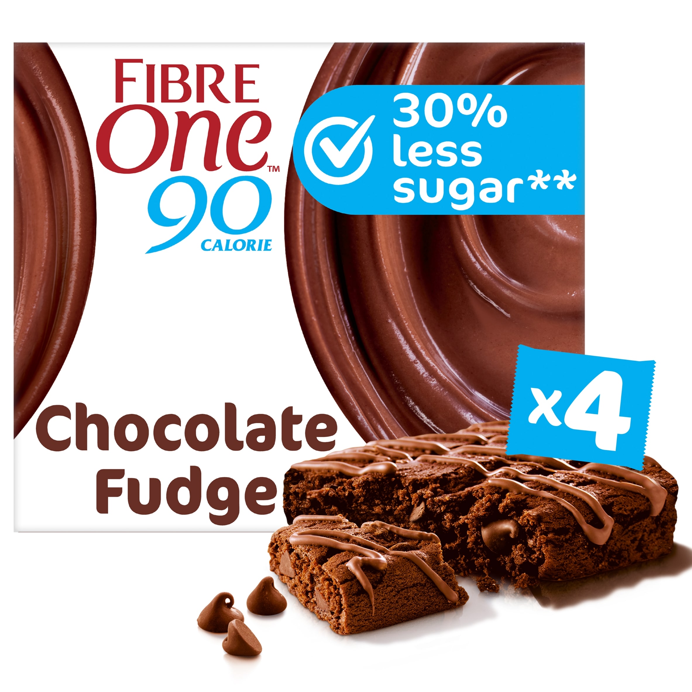 Fibre One 90 Calorie Chocolate Fudge Brownies