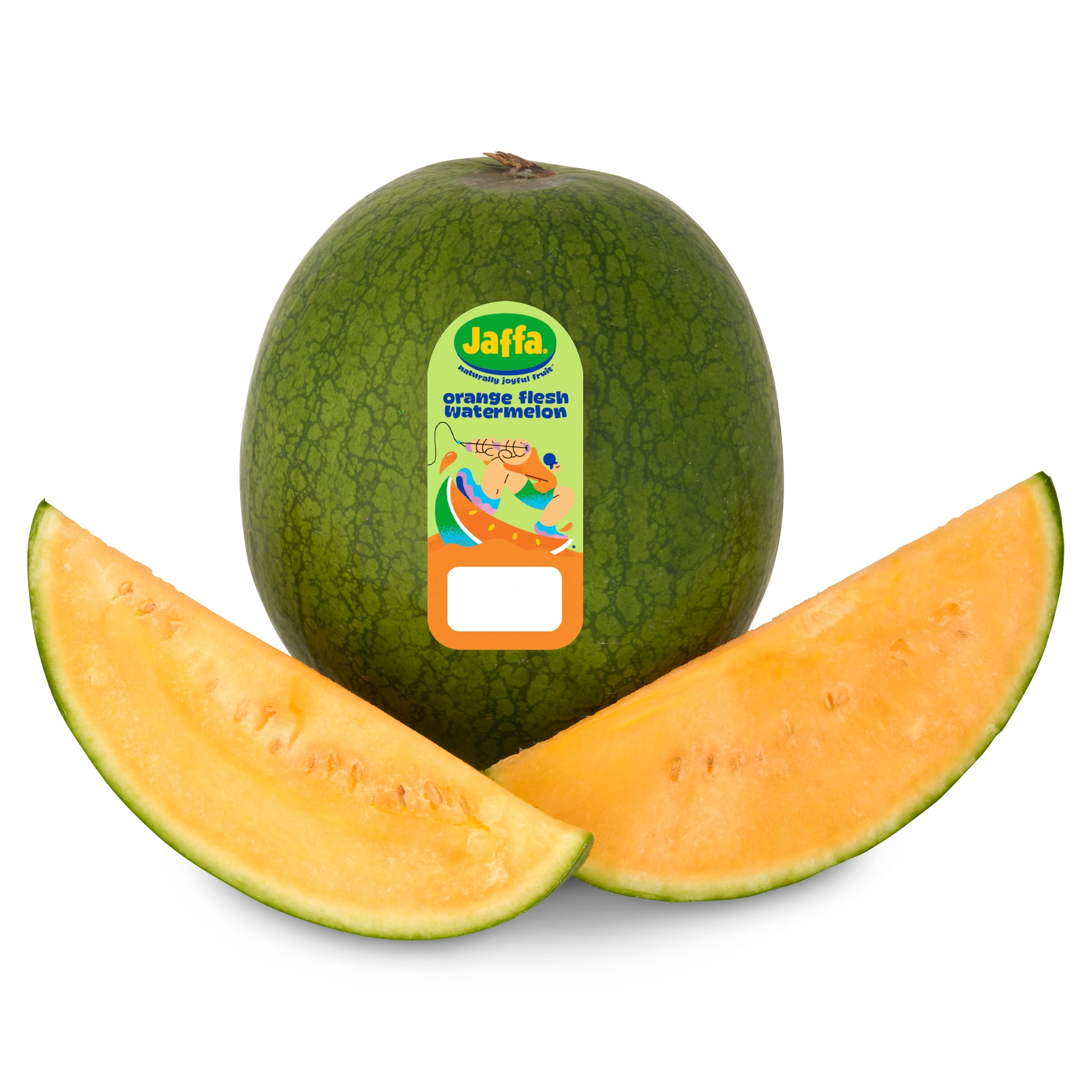 Jaffa Orange Flesh Watermelon thumbnail 2