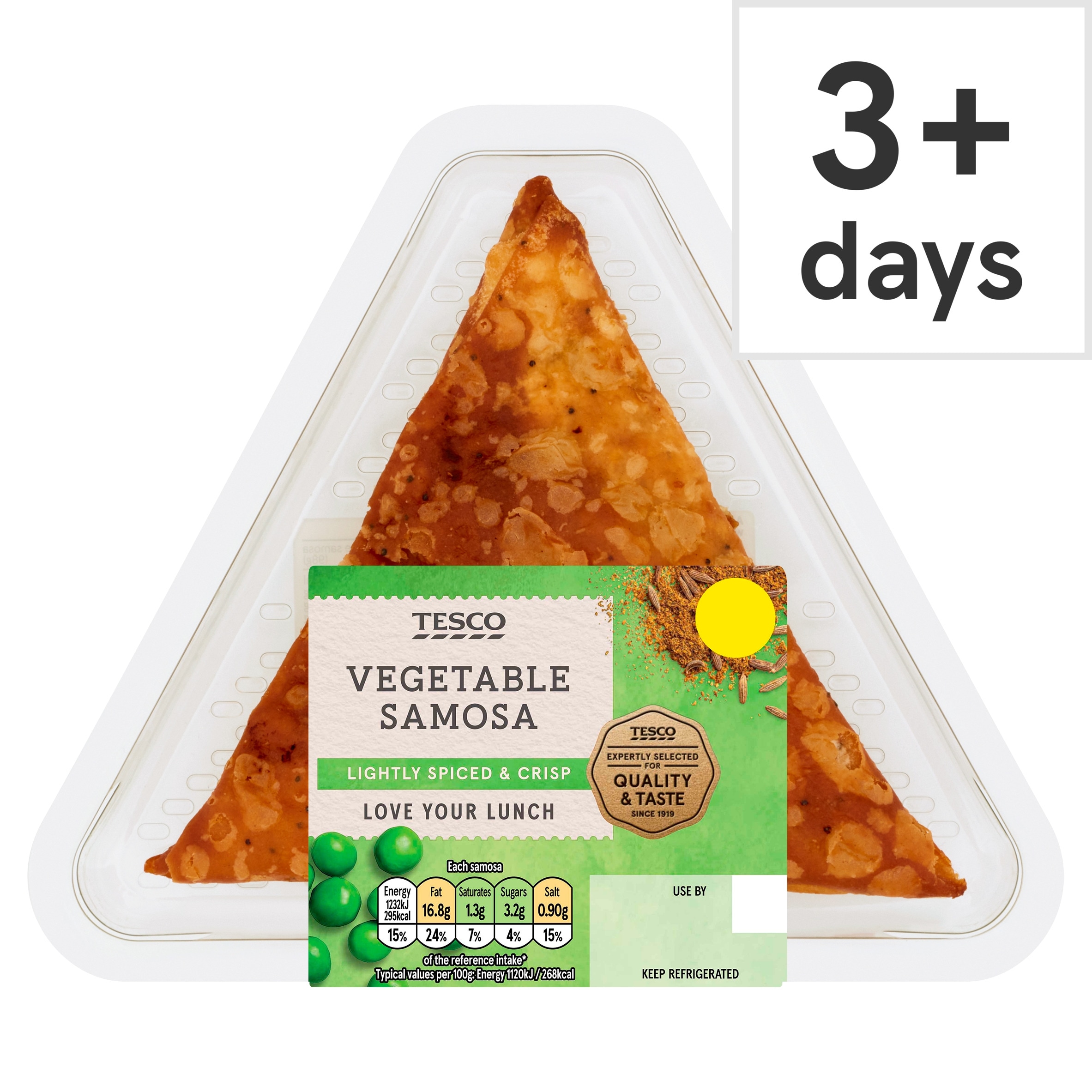 Tesco Vegetable Samosa 110g