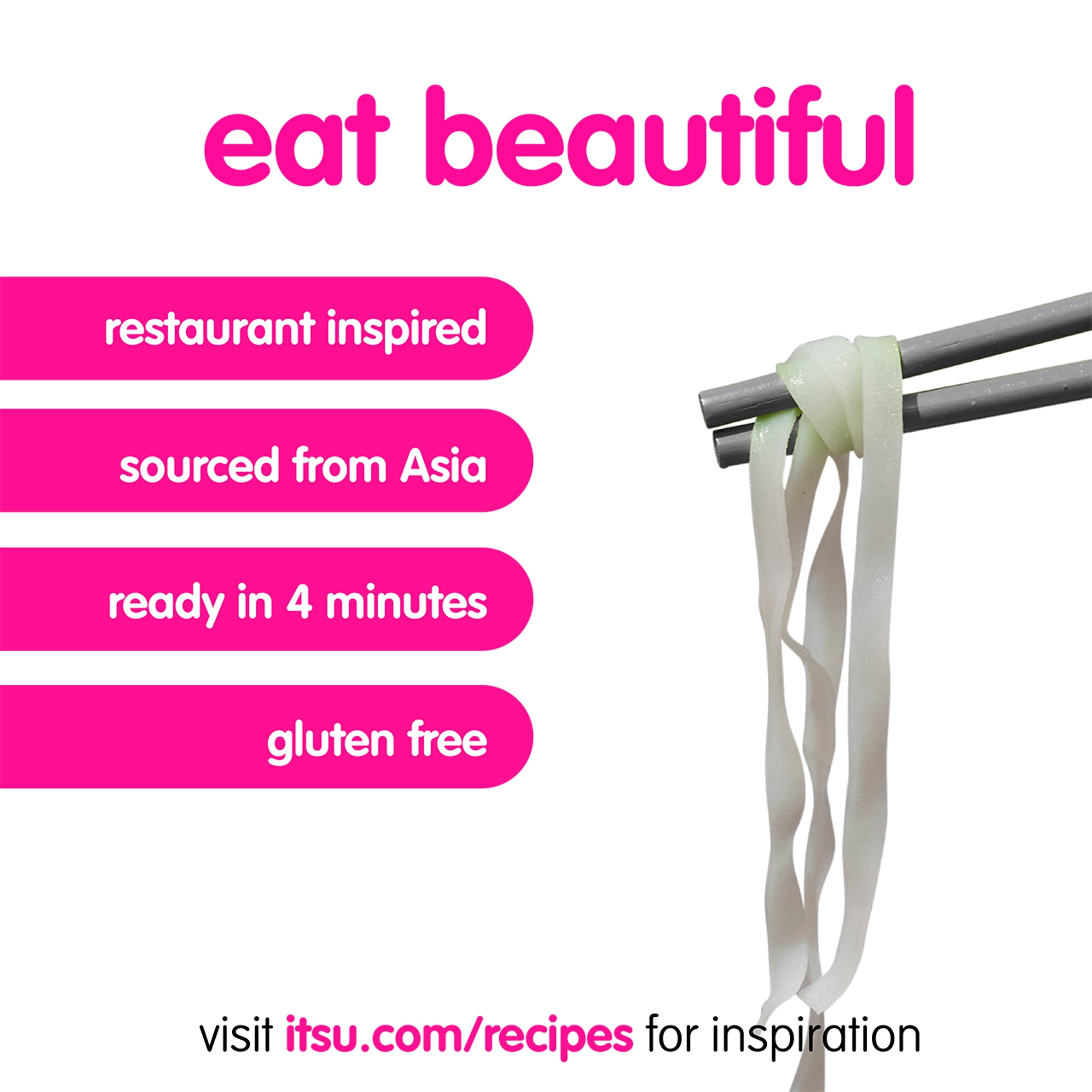 itsu rice noodles 180g thumbnail 2