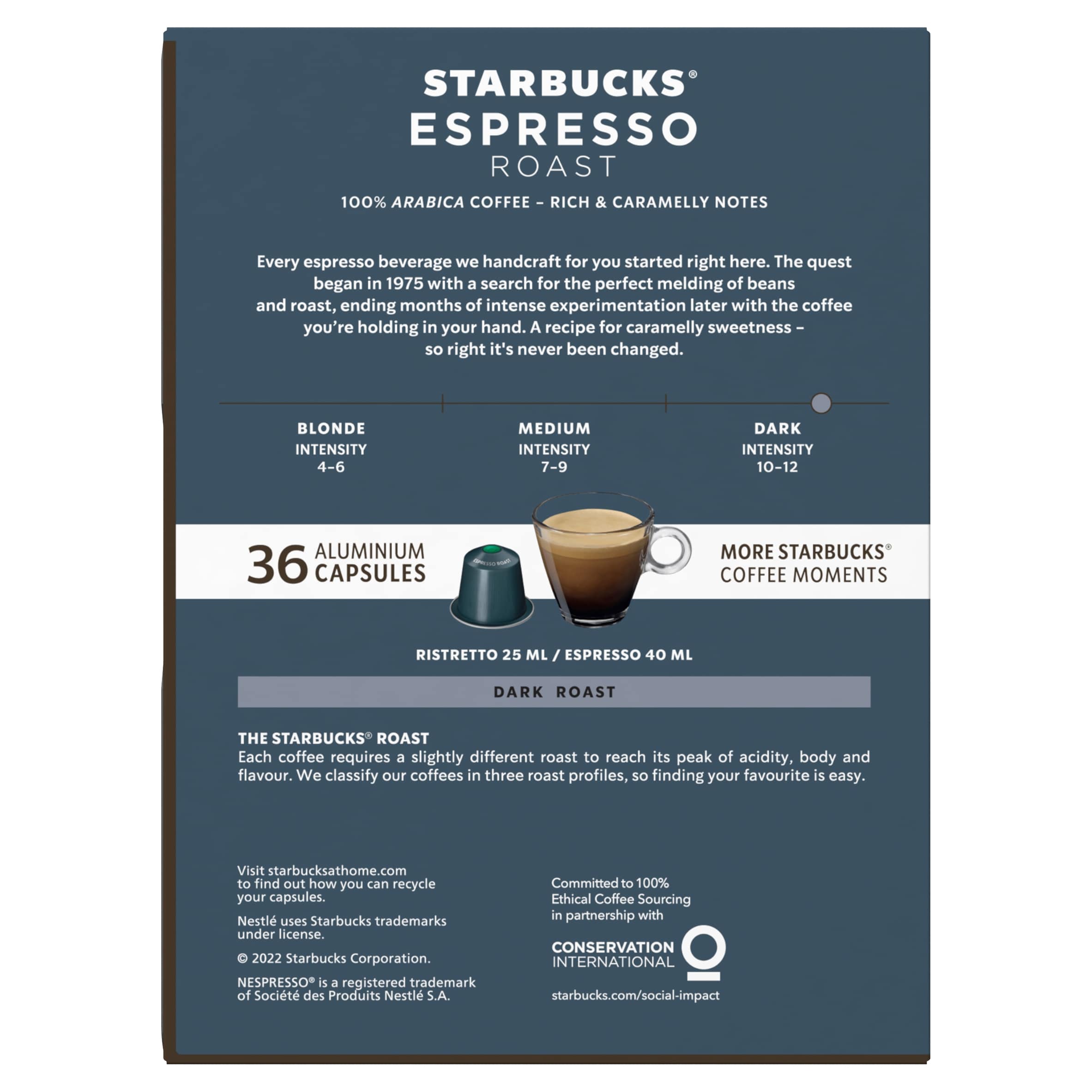 Starbucks Espresso Roast 36 Pods 202G thumbnail 2