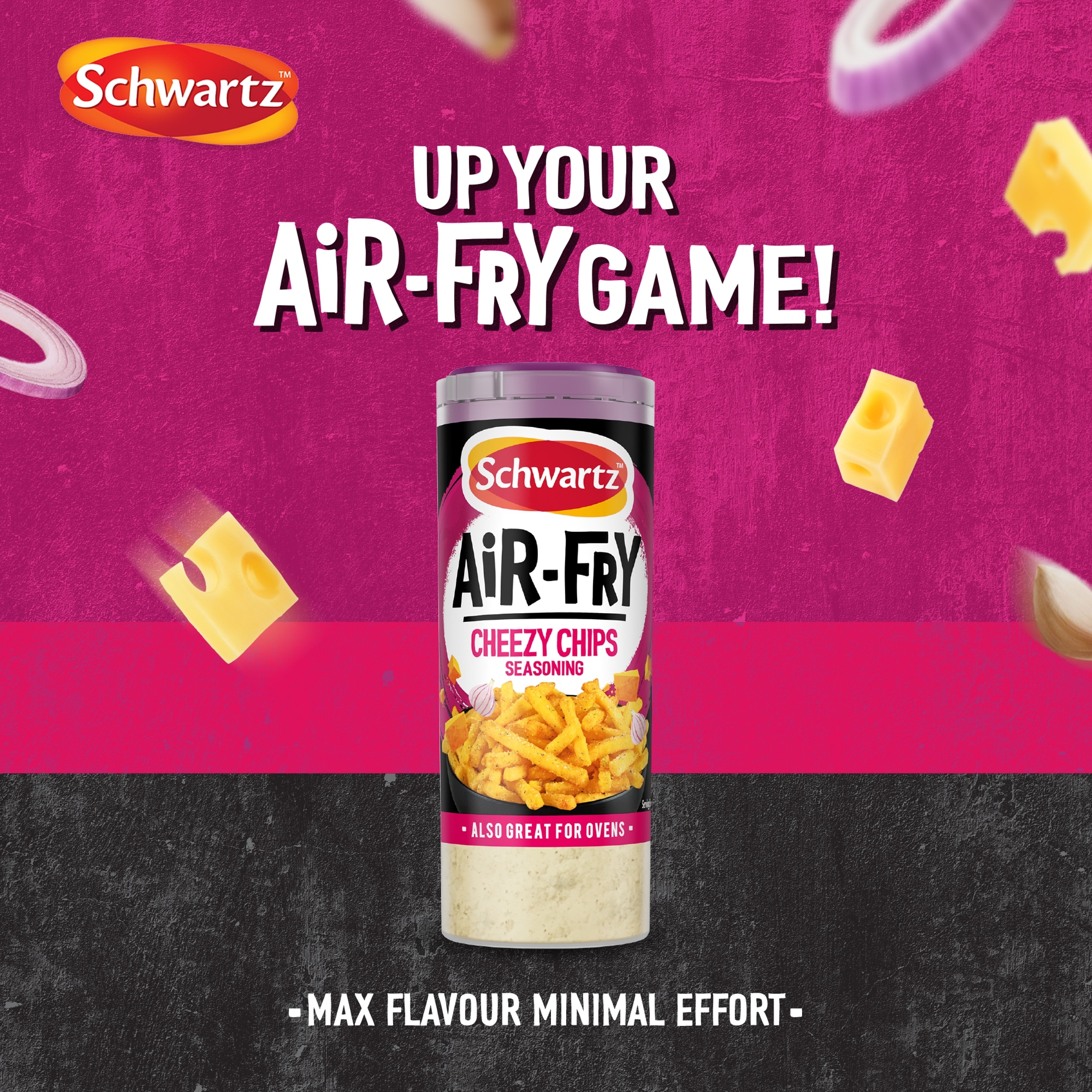 Schwartz Air Fry Cheesy Chips Seasoning 140g thumbnail 2