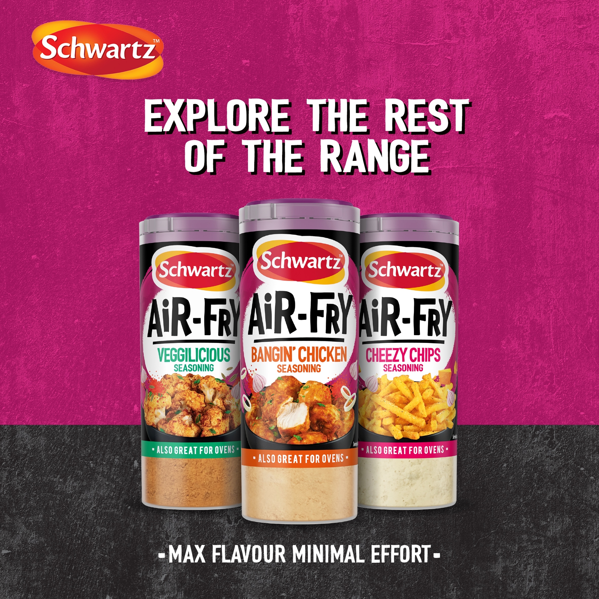 Schwartz Air Fry Cheesy Chips Seasoning 140g thumbnail 4