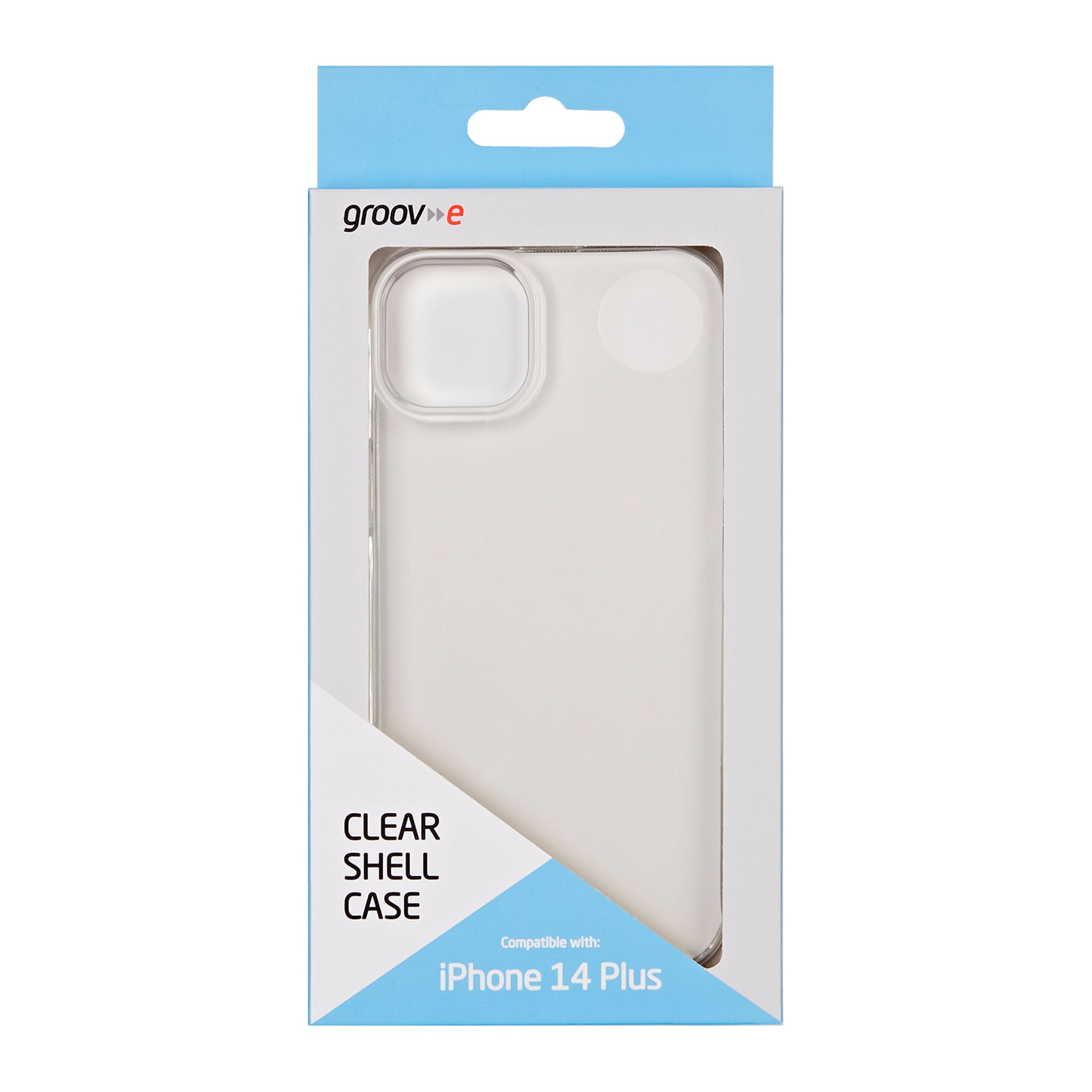 Groov-e iPhone 14 Plus Clear Shell Case
