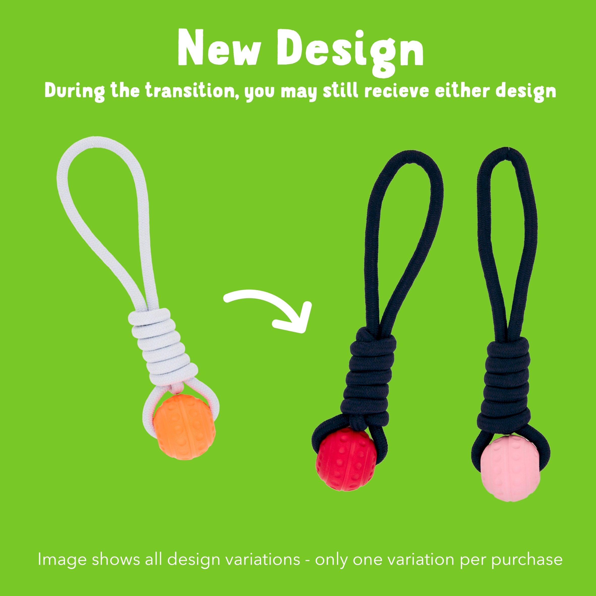 Good Boy Wagtastic Fetch Ball on Rope Dog Toy thumbnail 3